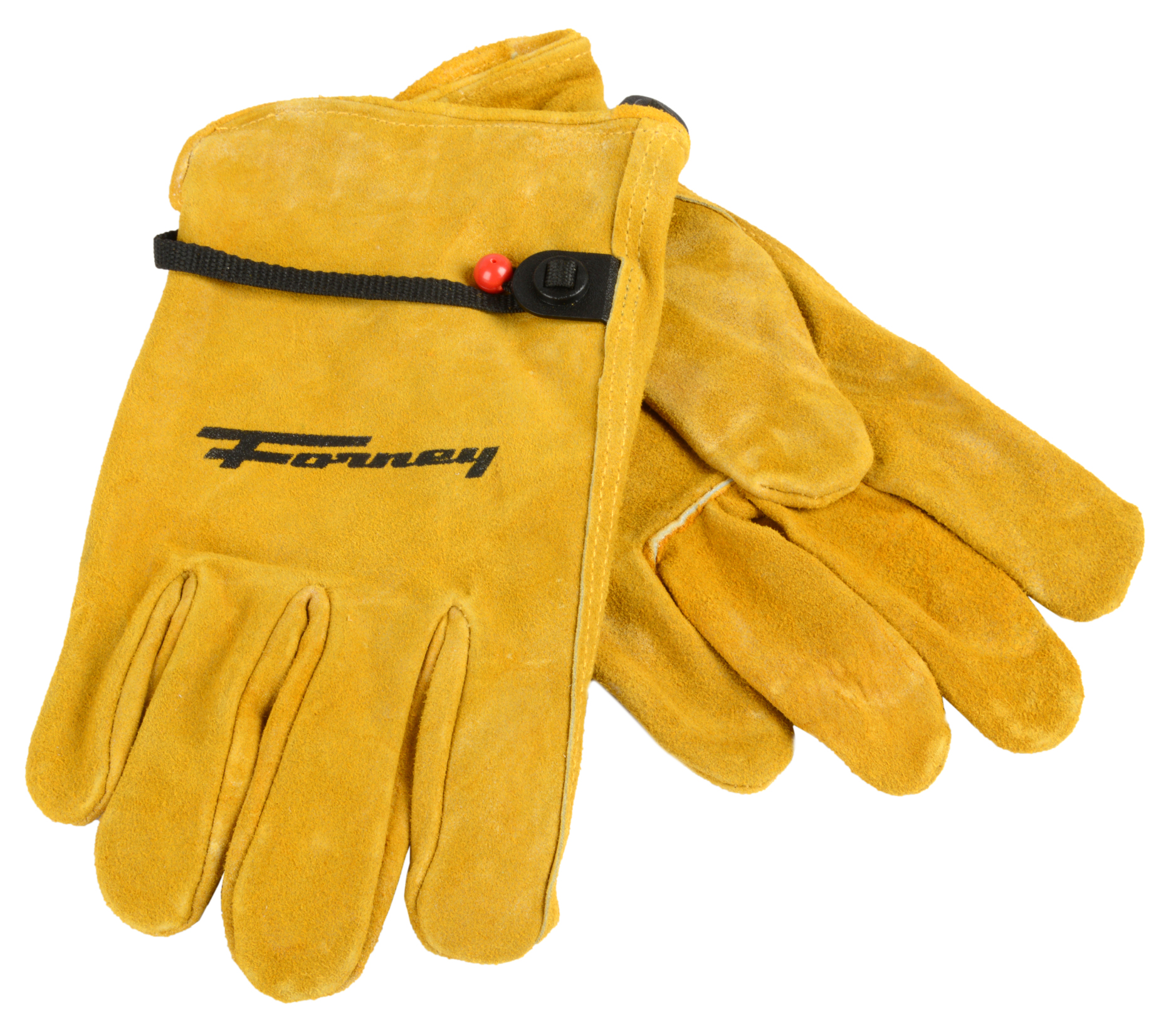 UPC 032277531581 Forney 53158 Cowhide Leather Driver Suede Lined Men's Gloves, Large