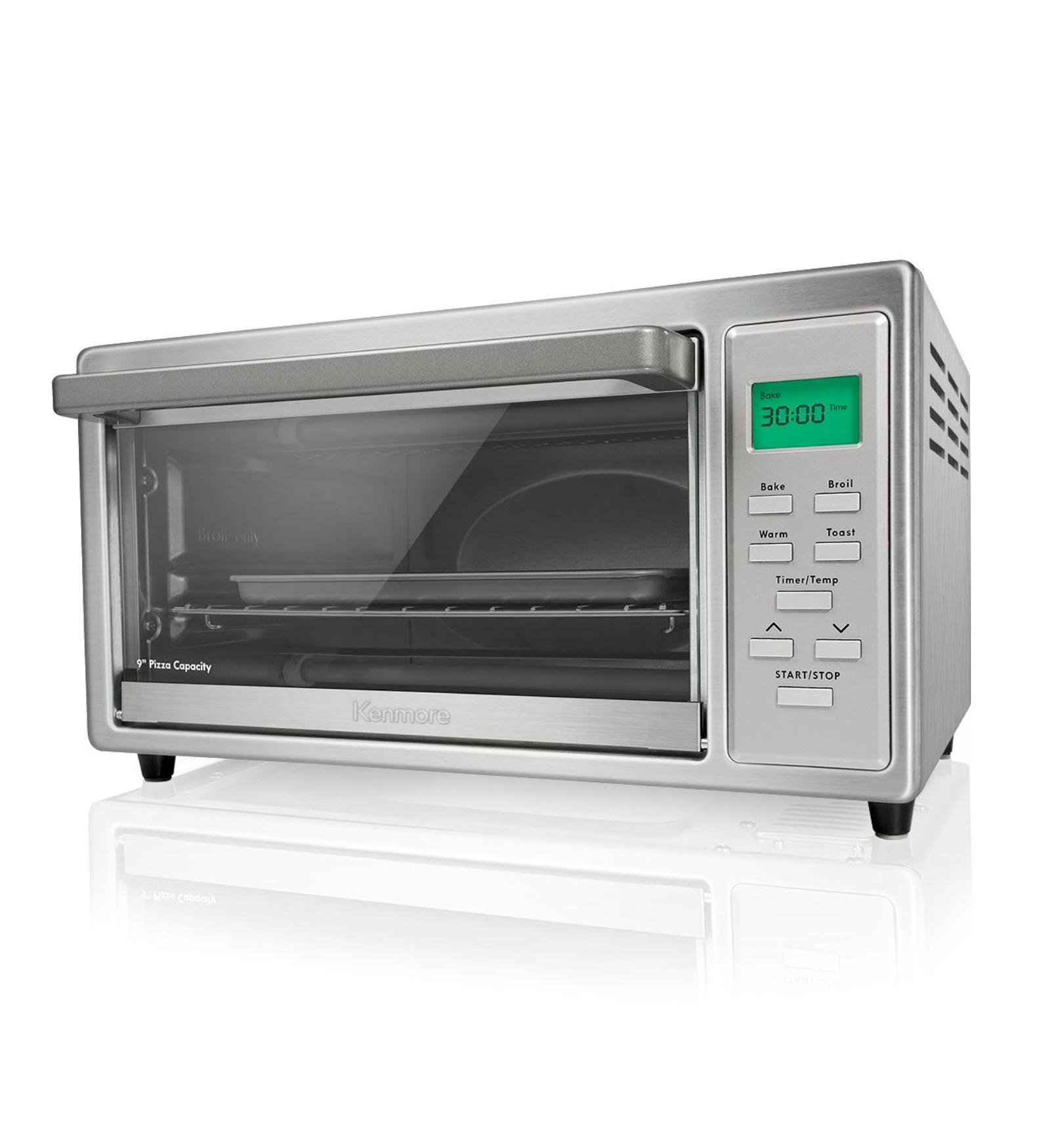 Kenmore 4slice Stainless Steel Toaster Oven Free Shipping New eBay
