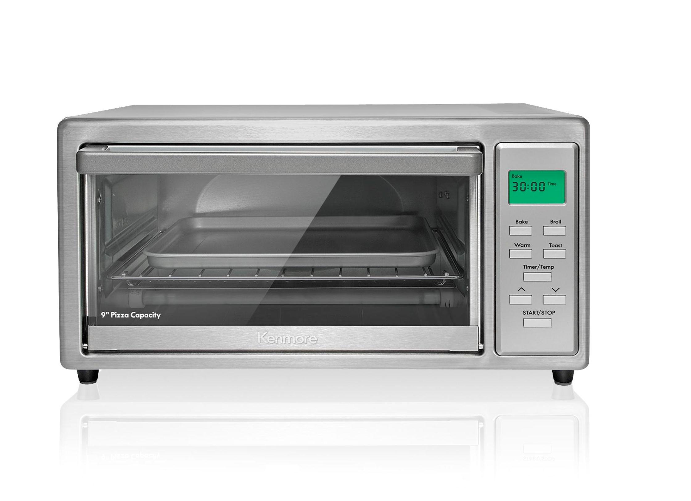 Kenmore 4-slice Stainless Steel Toaster Oven Free Shipping New eBay