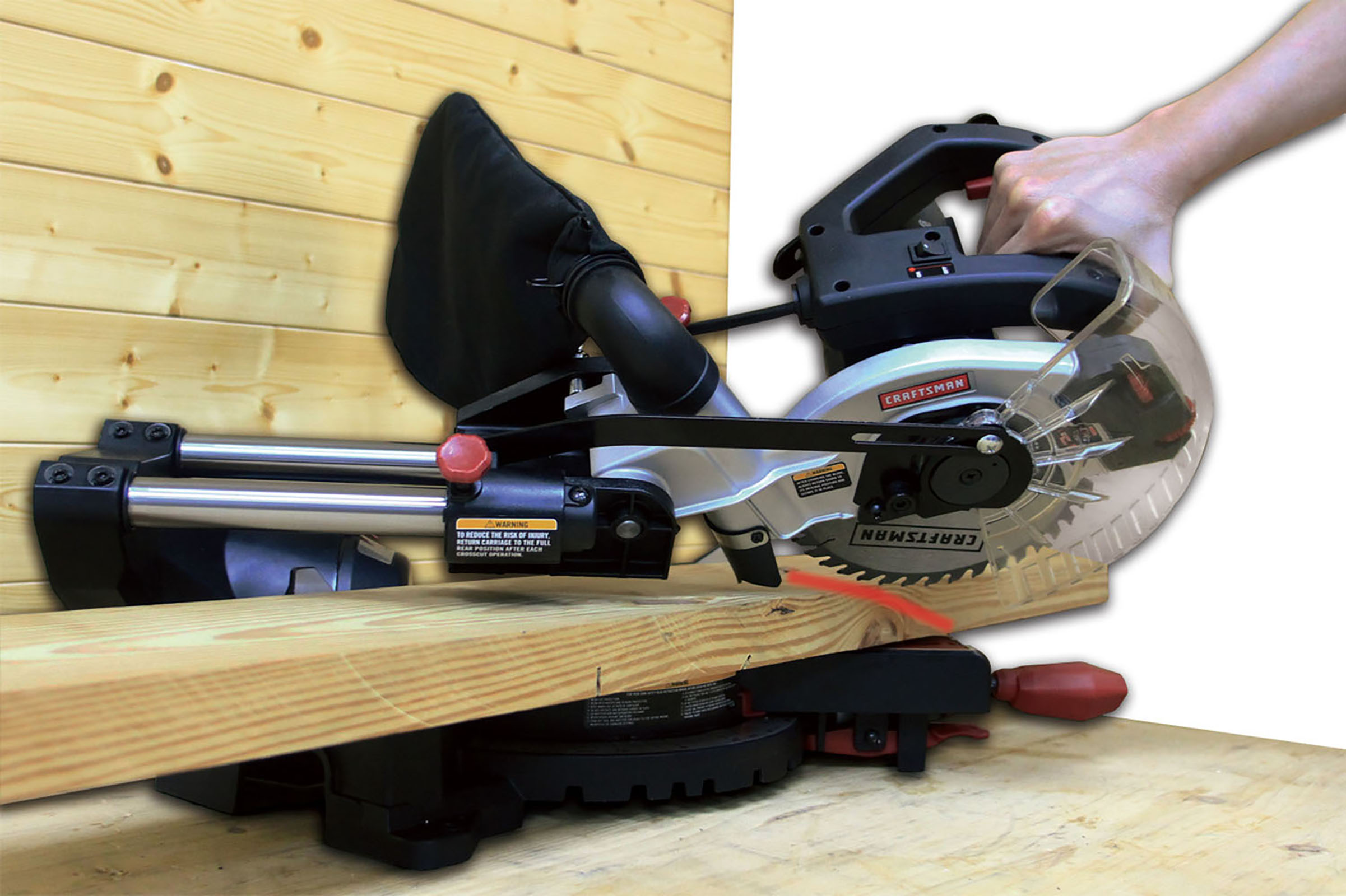 Craftsman 7 1/4Inch Compact Sliding Compound Miter Saw / Miter Saws