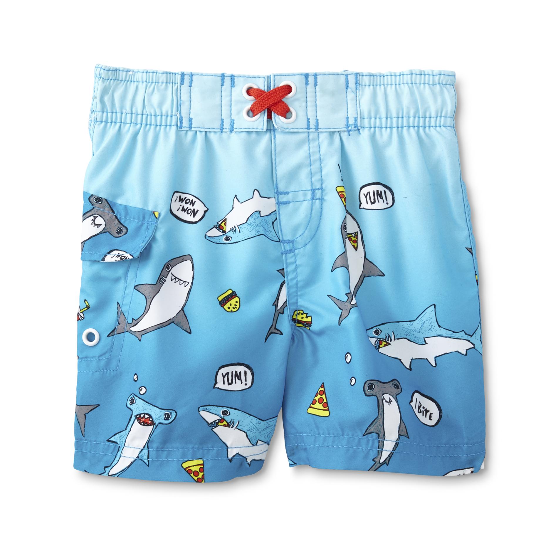 Infant & Toddler Boys' Swim Trunks - Sharks