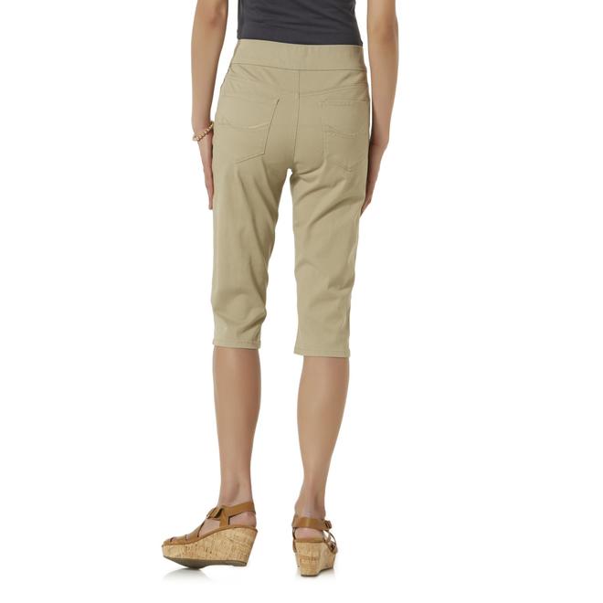 Gloria Vanderbilt Women's Twill Capri Pants Sears