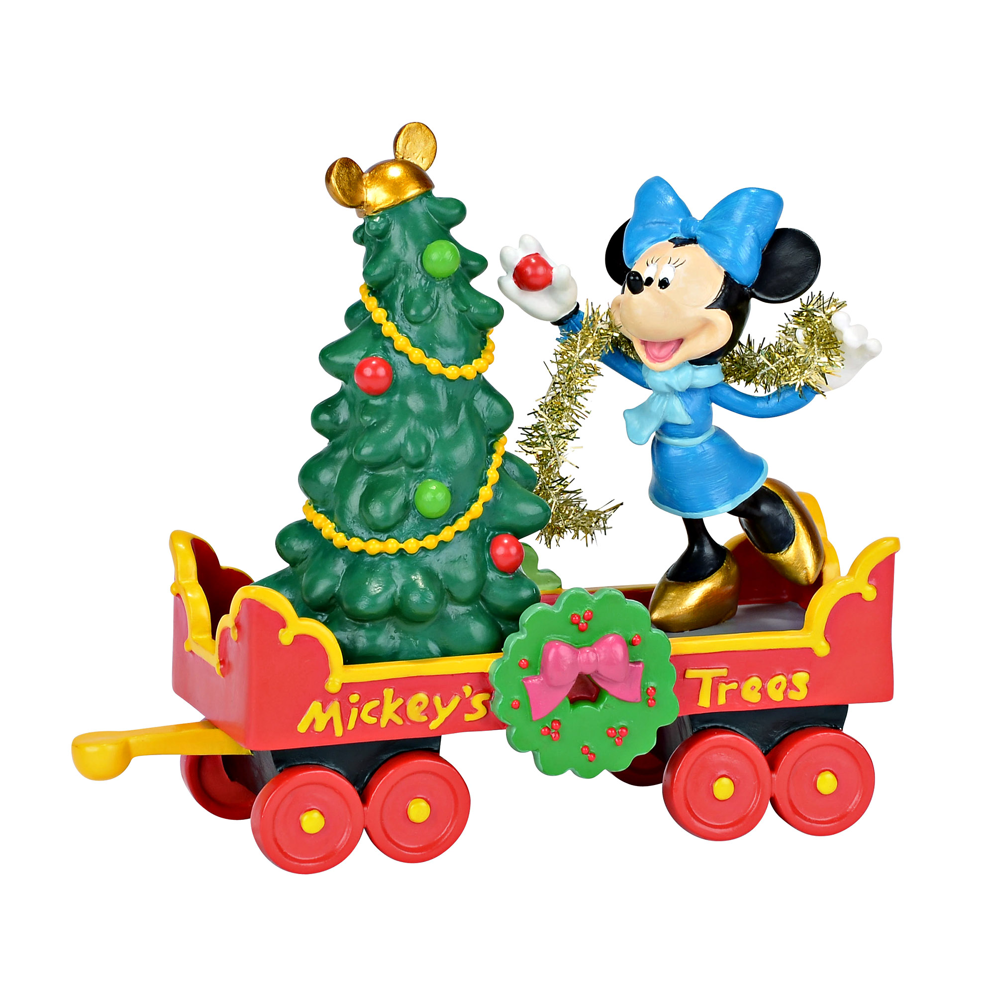 Mickey's Christmas Village Holiday Tree Car