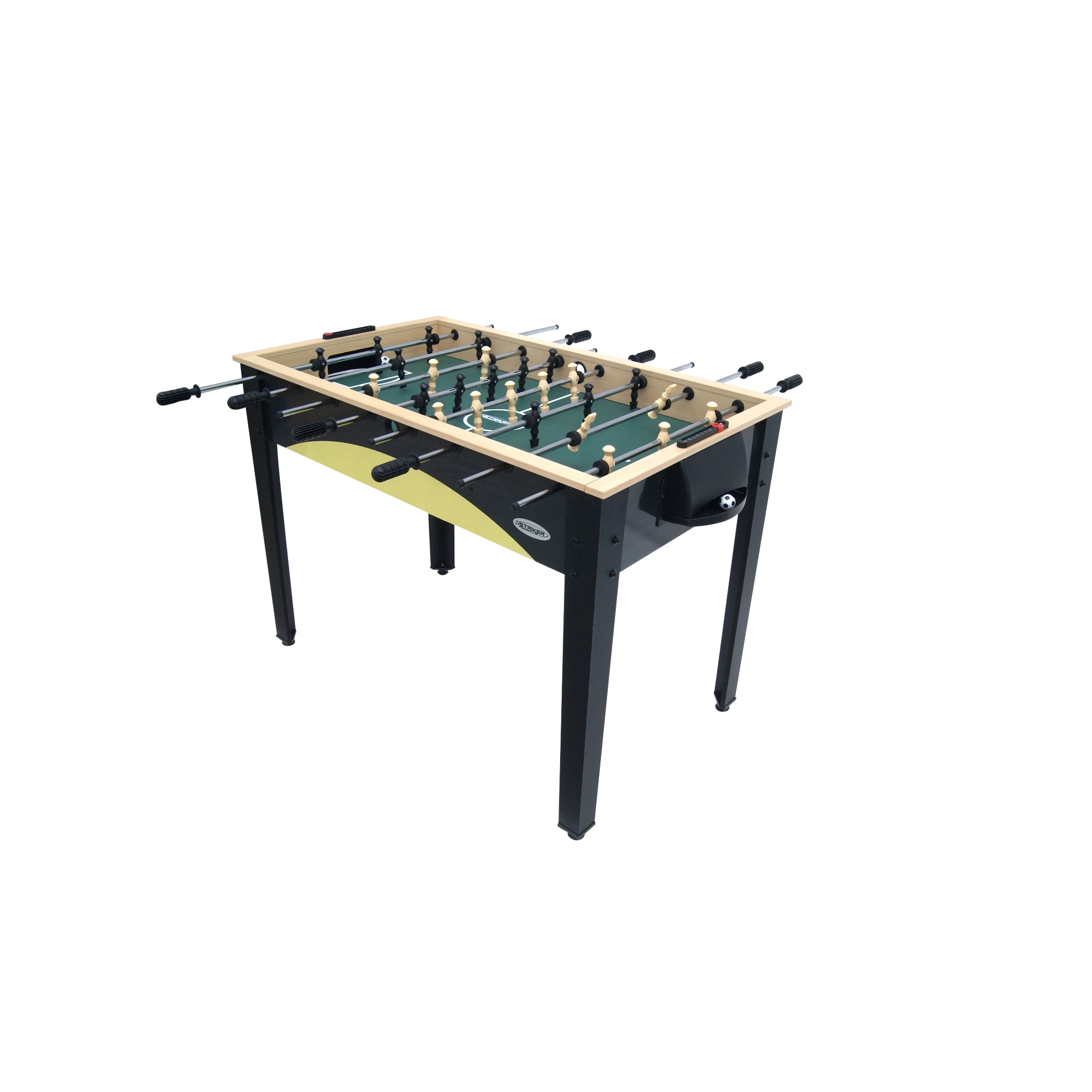 JOOLA 48in Striker Cornerkick Foosball Table