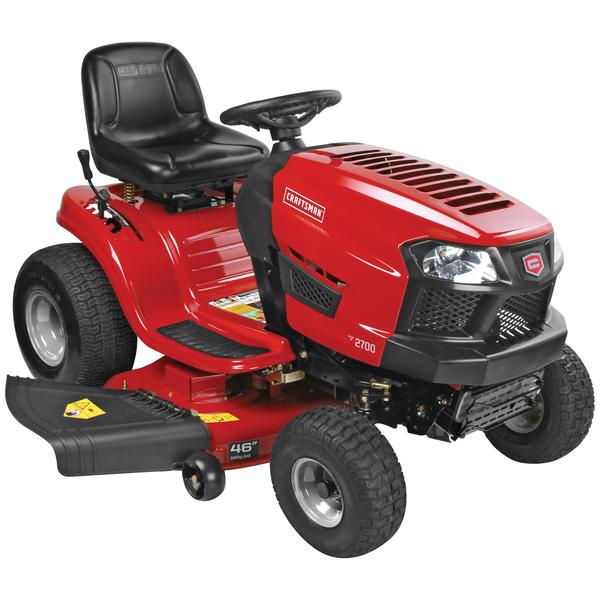 Craftsman 25586 46" 19 HP 7Speed Manual Gear Riding Mower Sears