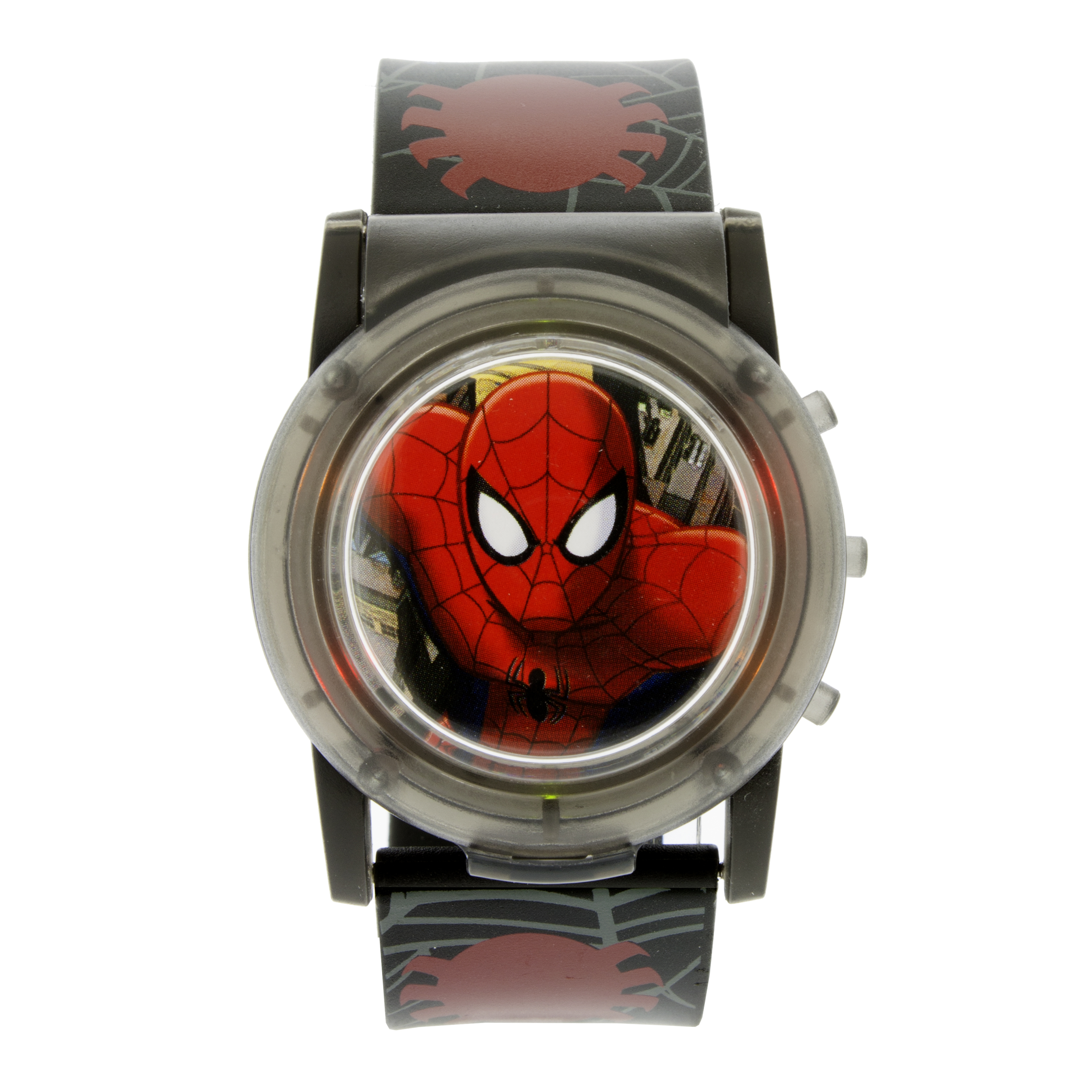 UPC 030506401148 product image for Spiderman Flashing Musical LCD Watch | upcitemdb.com