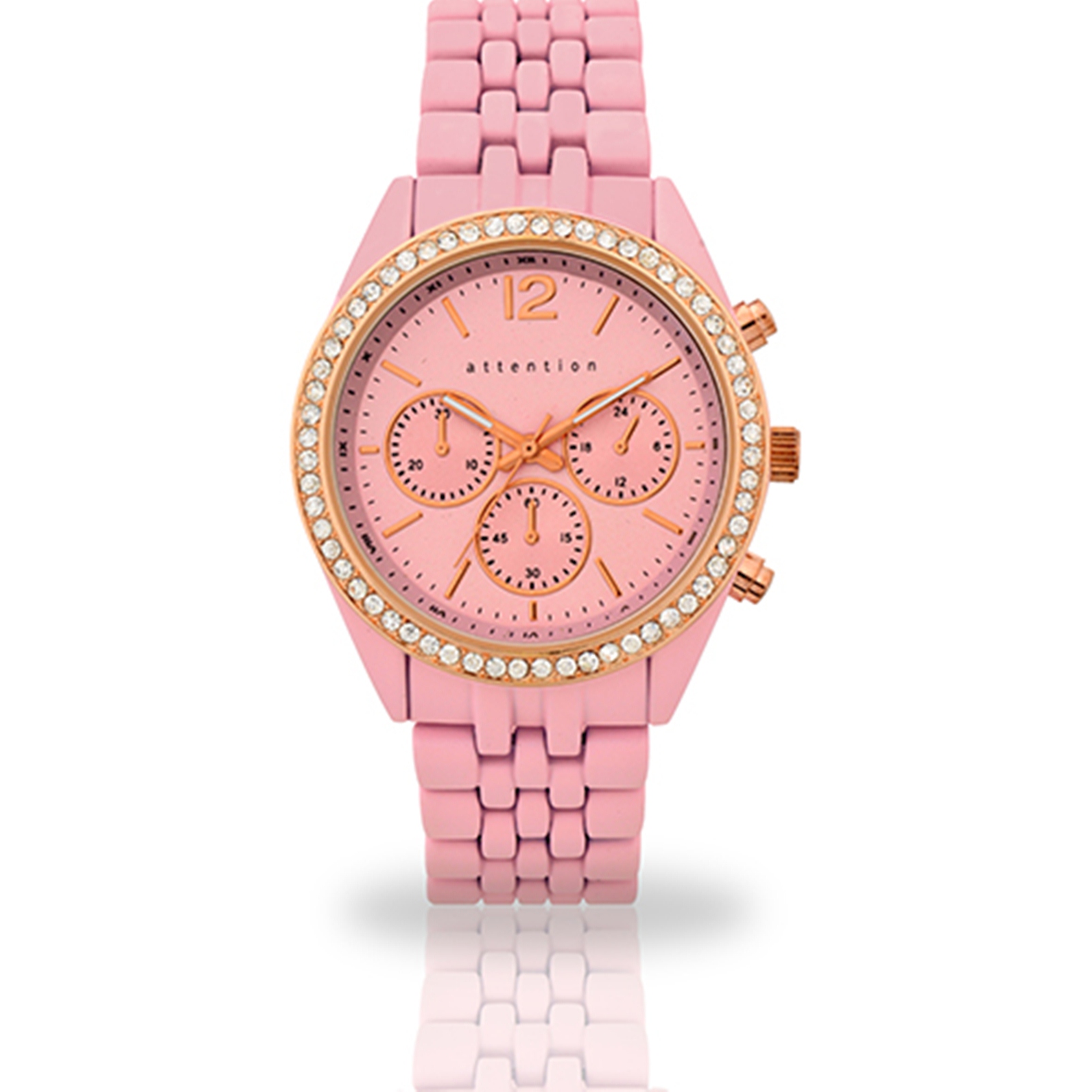 Attention Ladies Pastel Pink Watch, Women's