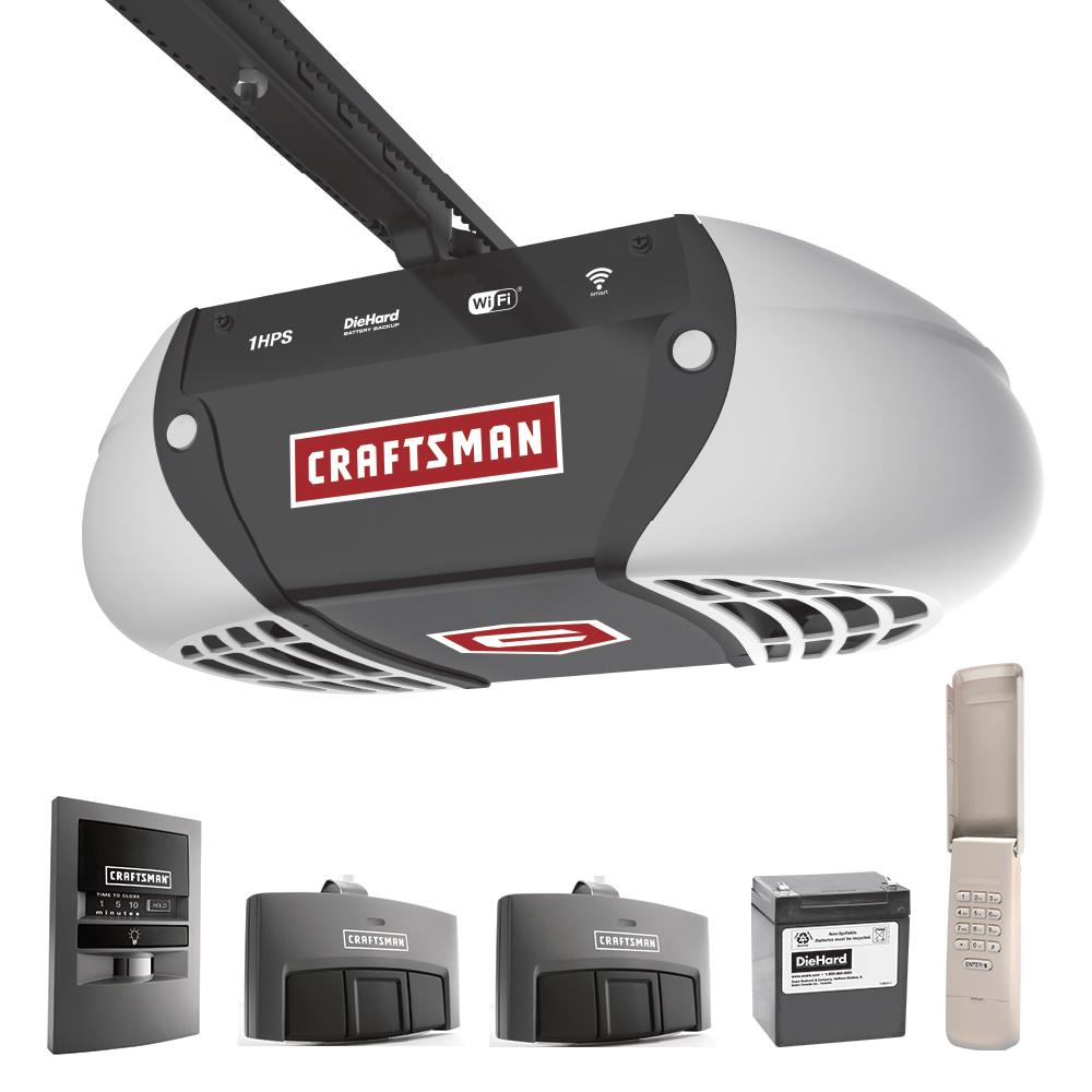 Craftsman 1 Hp Ultra Quiet Belt Drive Garage Door Opener