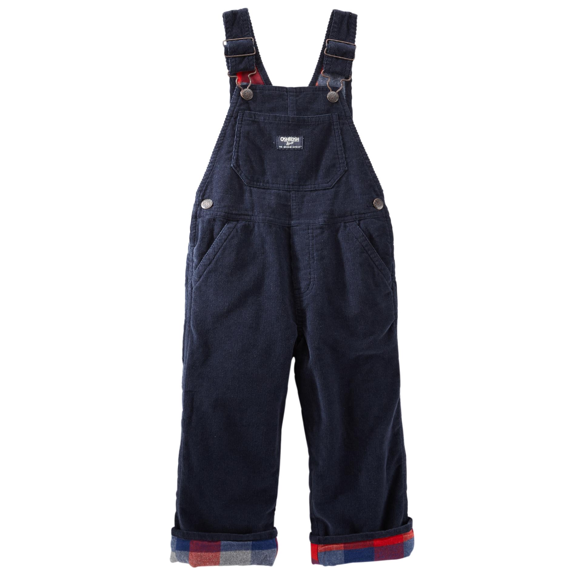 UPC 887044893986 Newborn & Infant Boy's FleeceLined Overalls Plaid