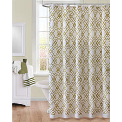 Stall Shower Curtain Matching Window Treatment