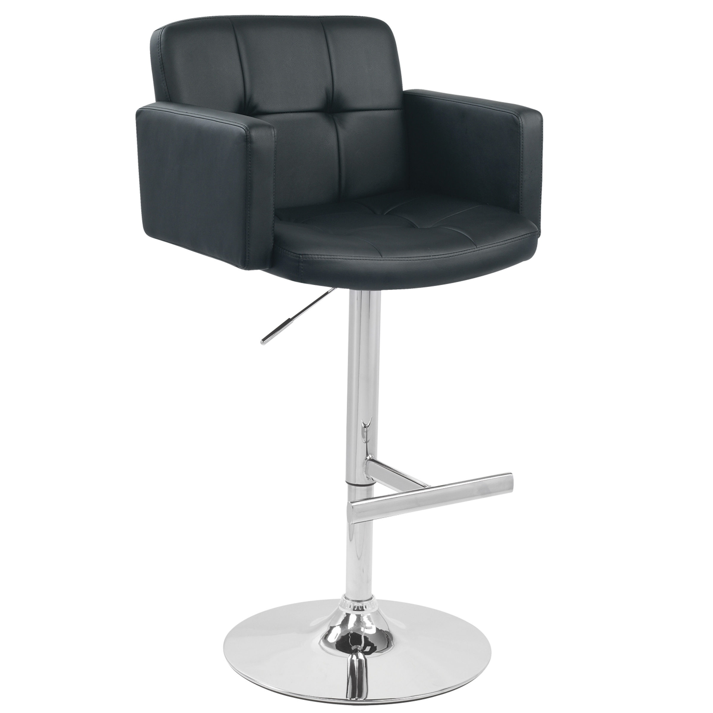 Lumisource Stout Barstool - Black2400 x 2400