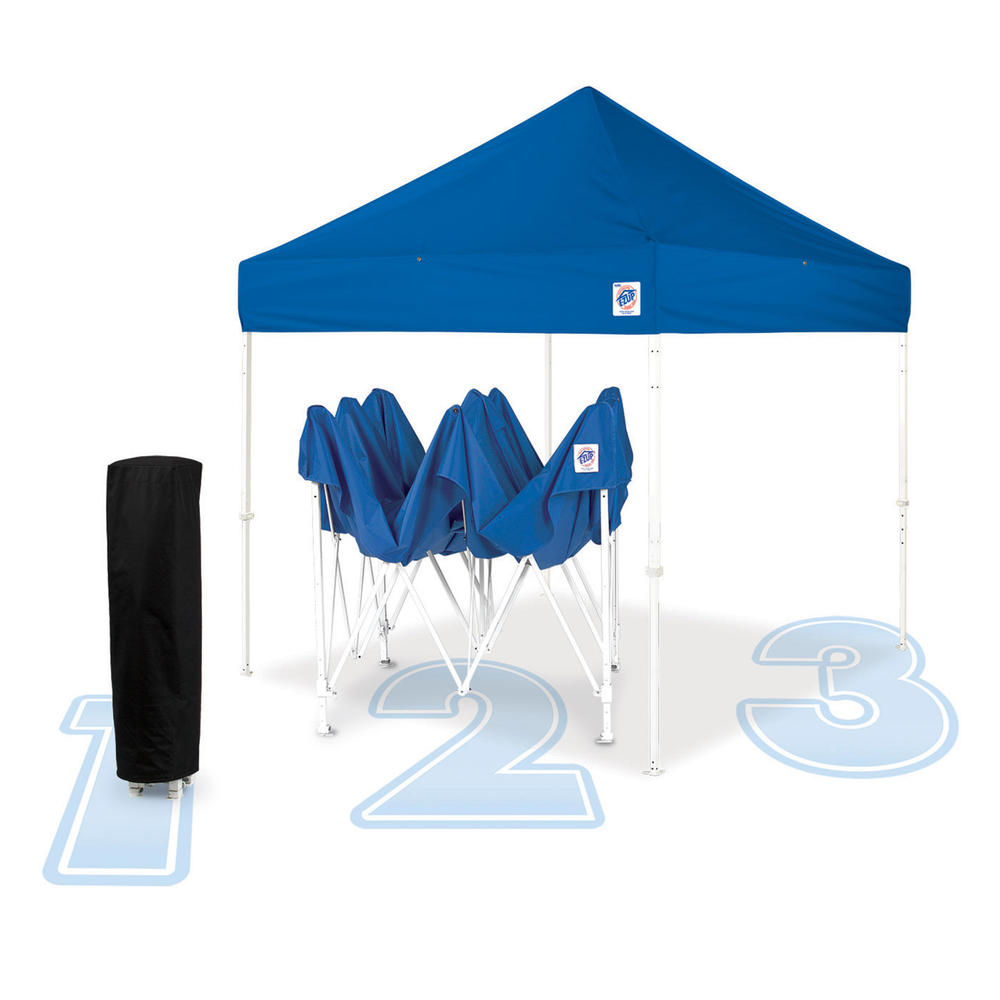 Eclipse&#8482; Steel 8x8 Instant Shelter, Fabric Color Royal Blue