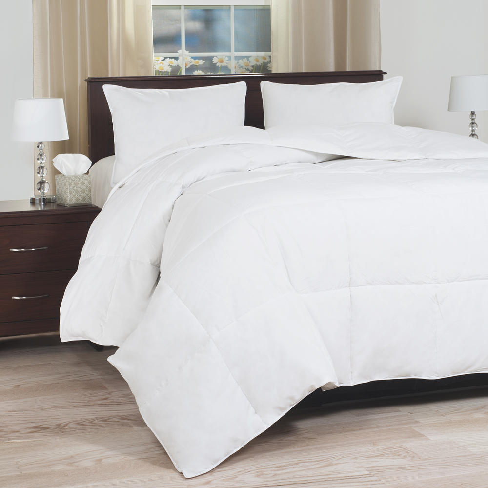 Lavish Home  Down Blend Overfilled Bedding Comforter - Twin