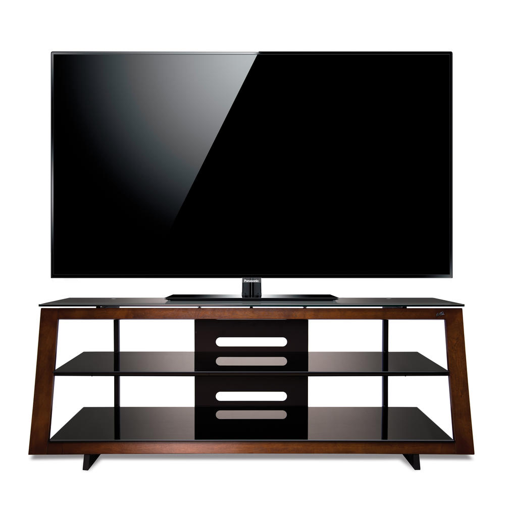60 inch TV Stand for TVs up to 65 inch, Medium Espresso