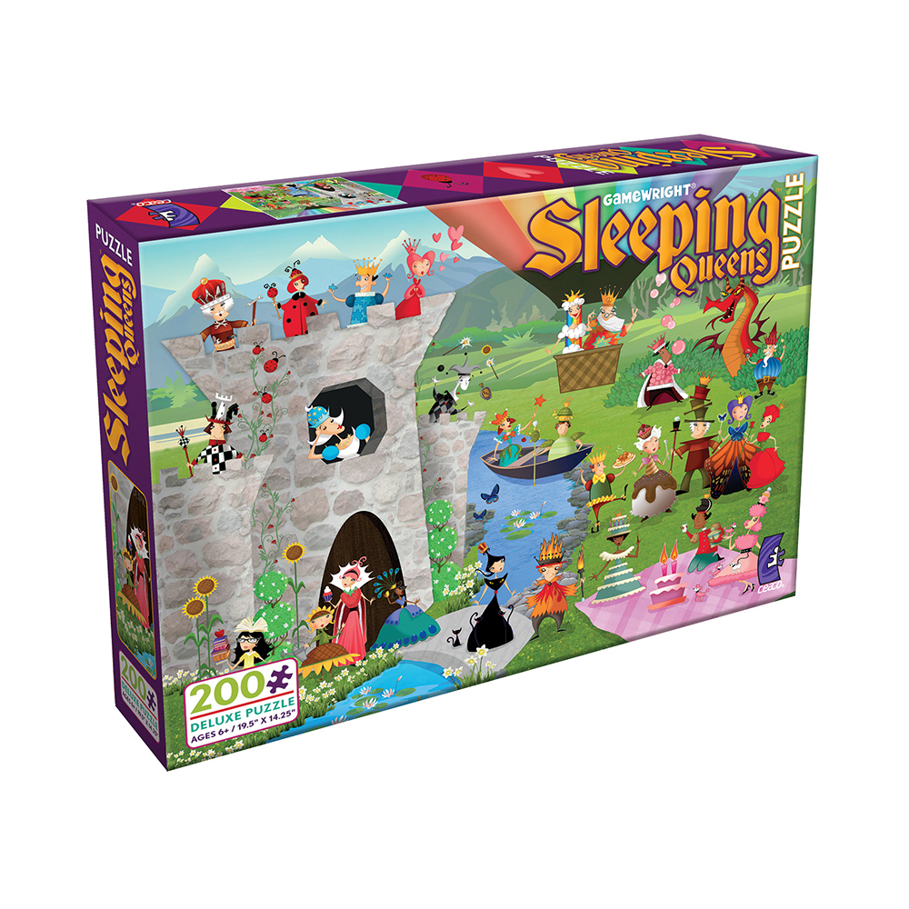 UPC 021081016667 product image for Ceaco Sleeping Queens Deluxe Jigsaw Puzzle: 200 Pcs | upcitemdb.com