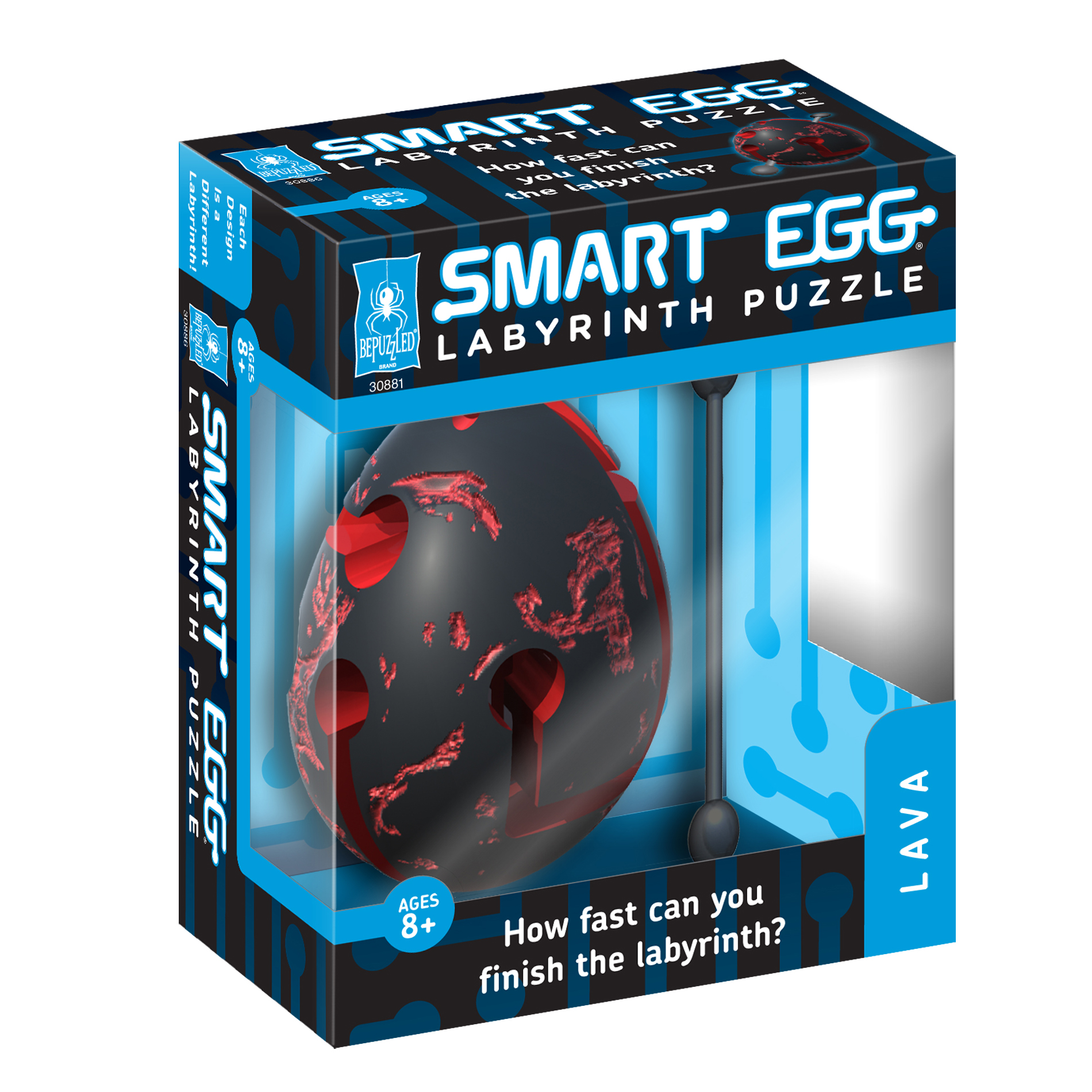 Bepuzzled Smart Egg Labyrinth Puzzle Lava Shop Your Way Online
