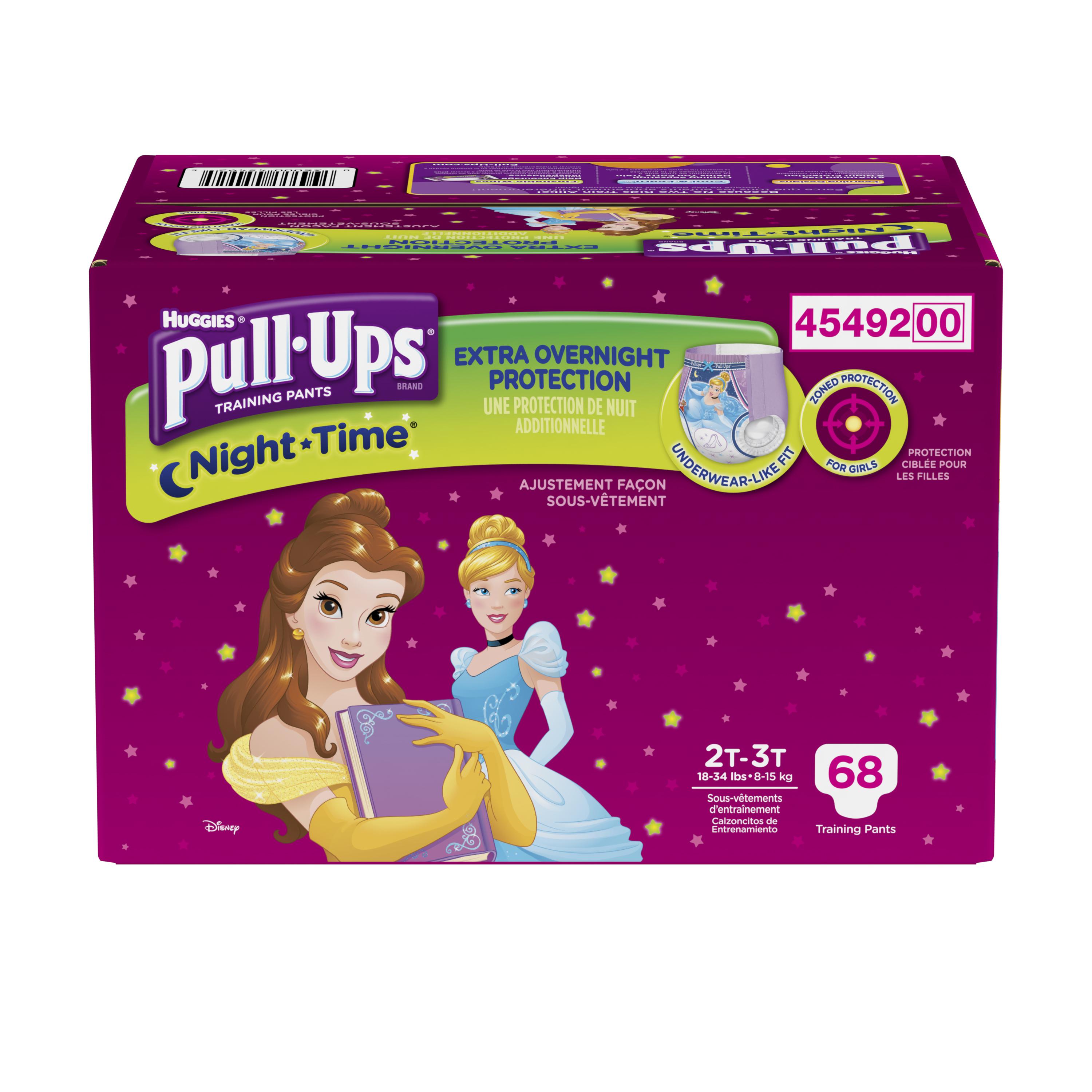 UPC 036000454918 PullUps Girls' NightTime Training Pants Super Pack