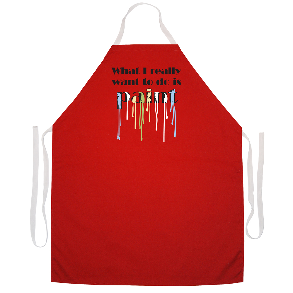 Attitude Aprons Want to Paint