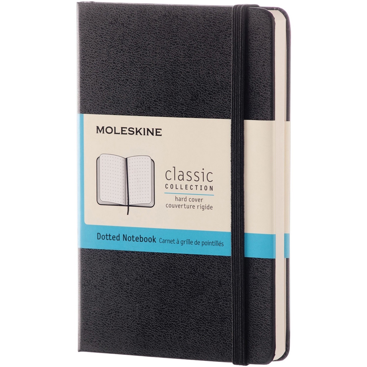 EAN 8051272895285 product image for Moleskine Classic Hard Cover Notebook-Black Dot, Black | upcitemdb.com