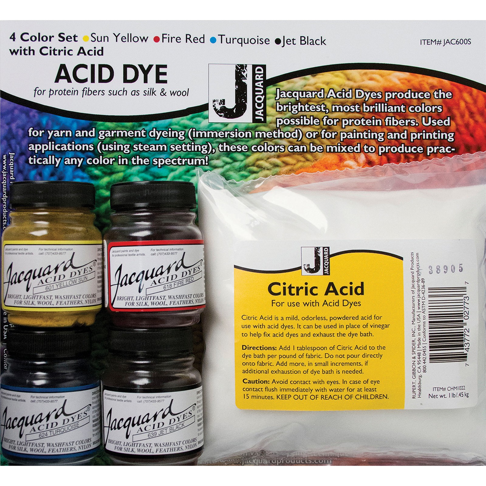 Can vinegar be used to set dye?