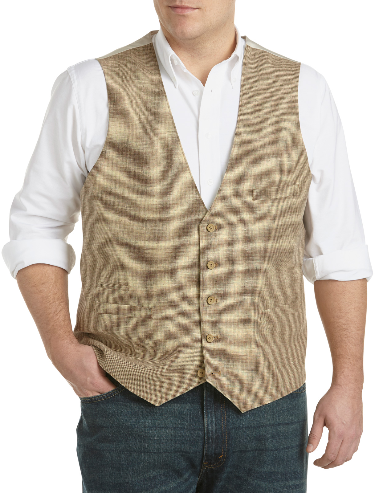 Oak Hill Men S Big And Tall Reversible Vest