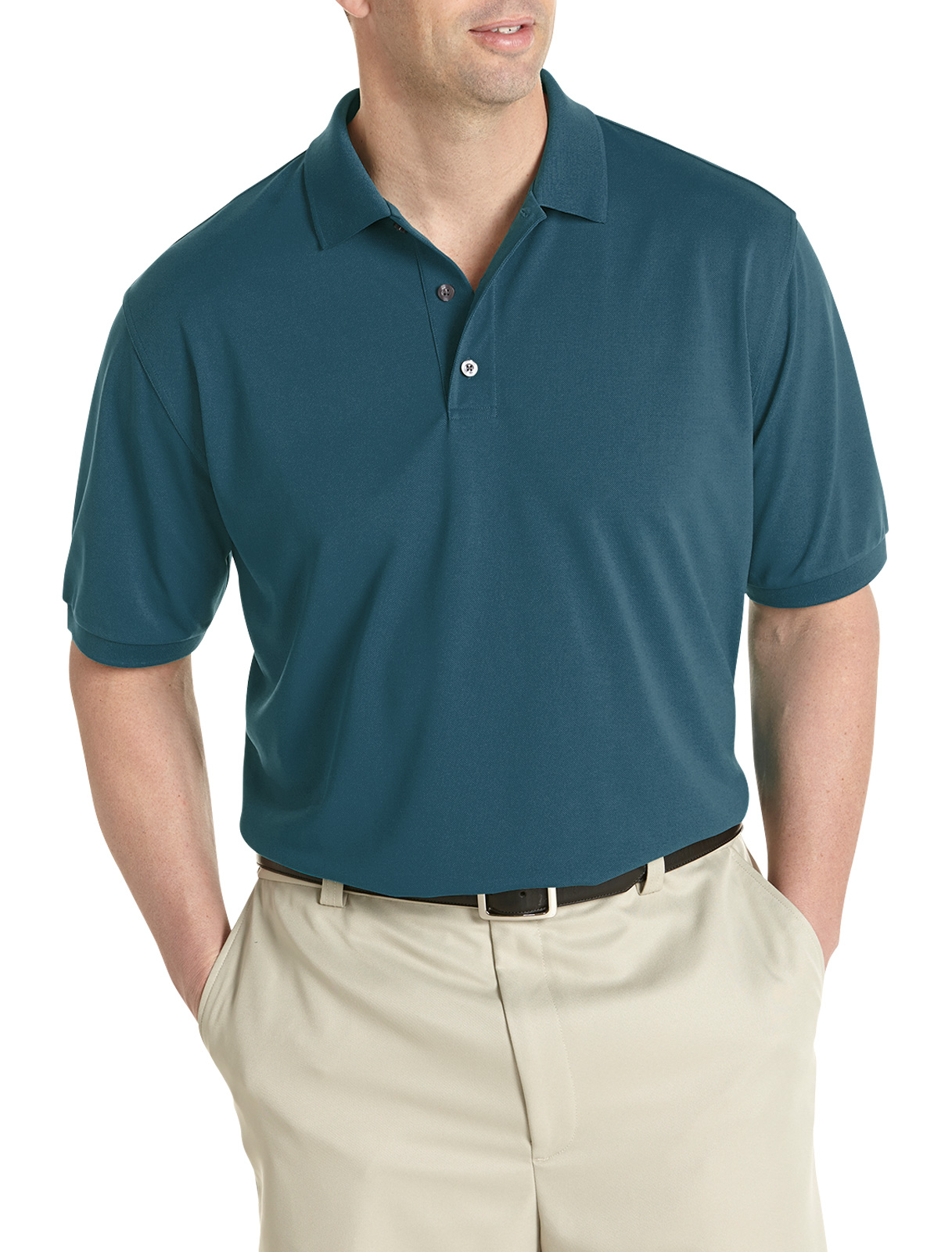 Oak Hill Men's Big and Tall Performance Polo