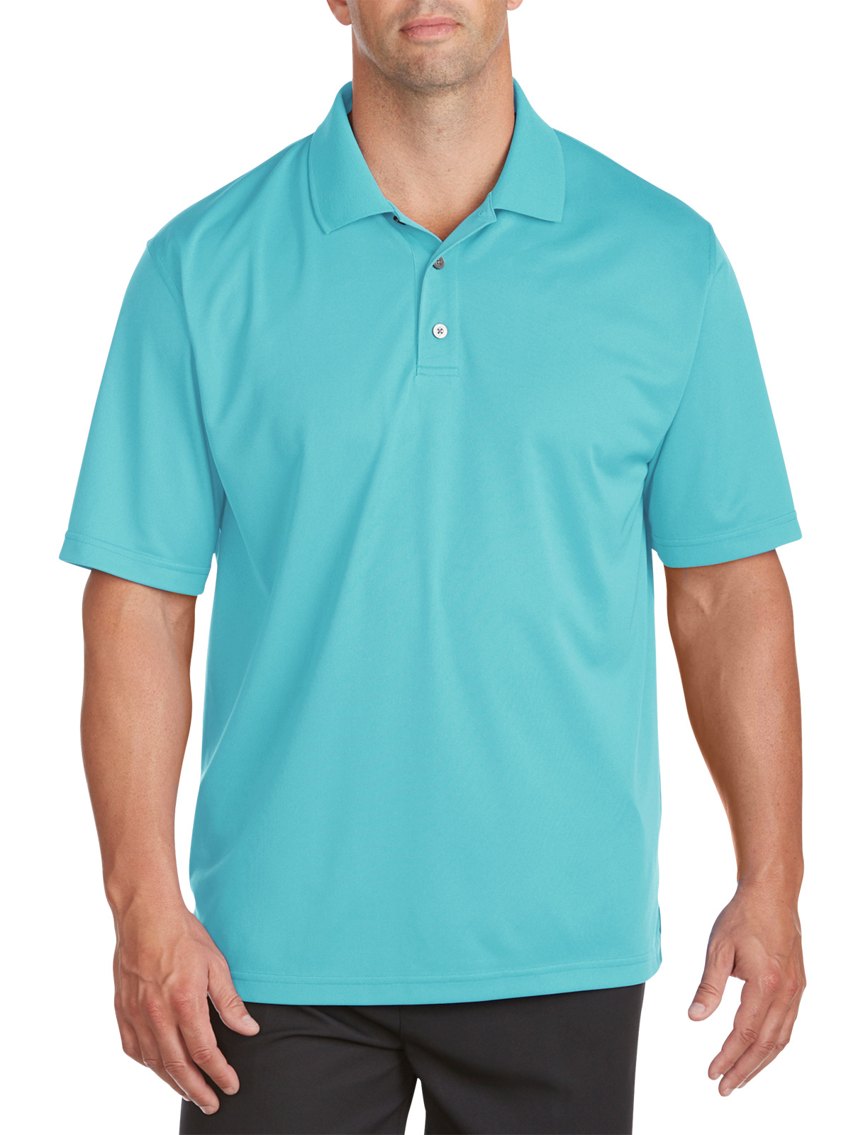 Reebok Men's Big and Tall Golf PlayDry Solid Polo
