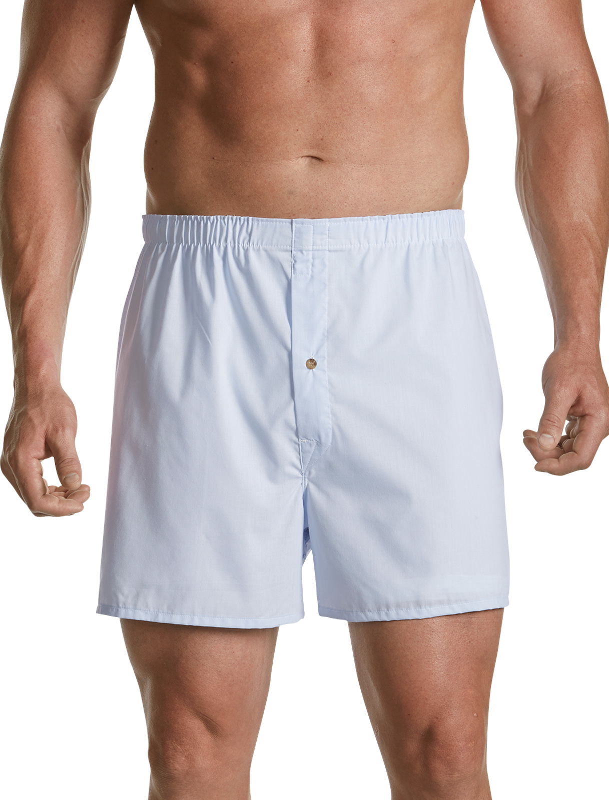 Harbor Bay Men's Big and Tall  3-pk Solid Woven Boxers