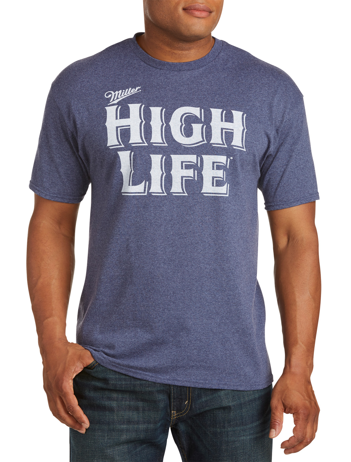 True Nation Men's Big and Tall Miller&#174; High Life&#174; Graphic Tee