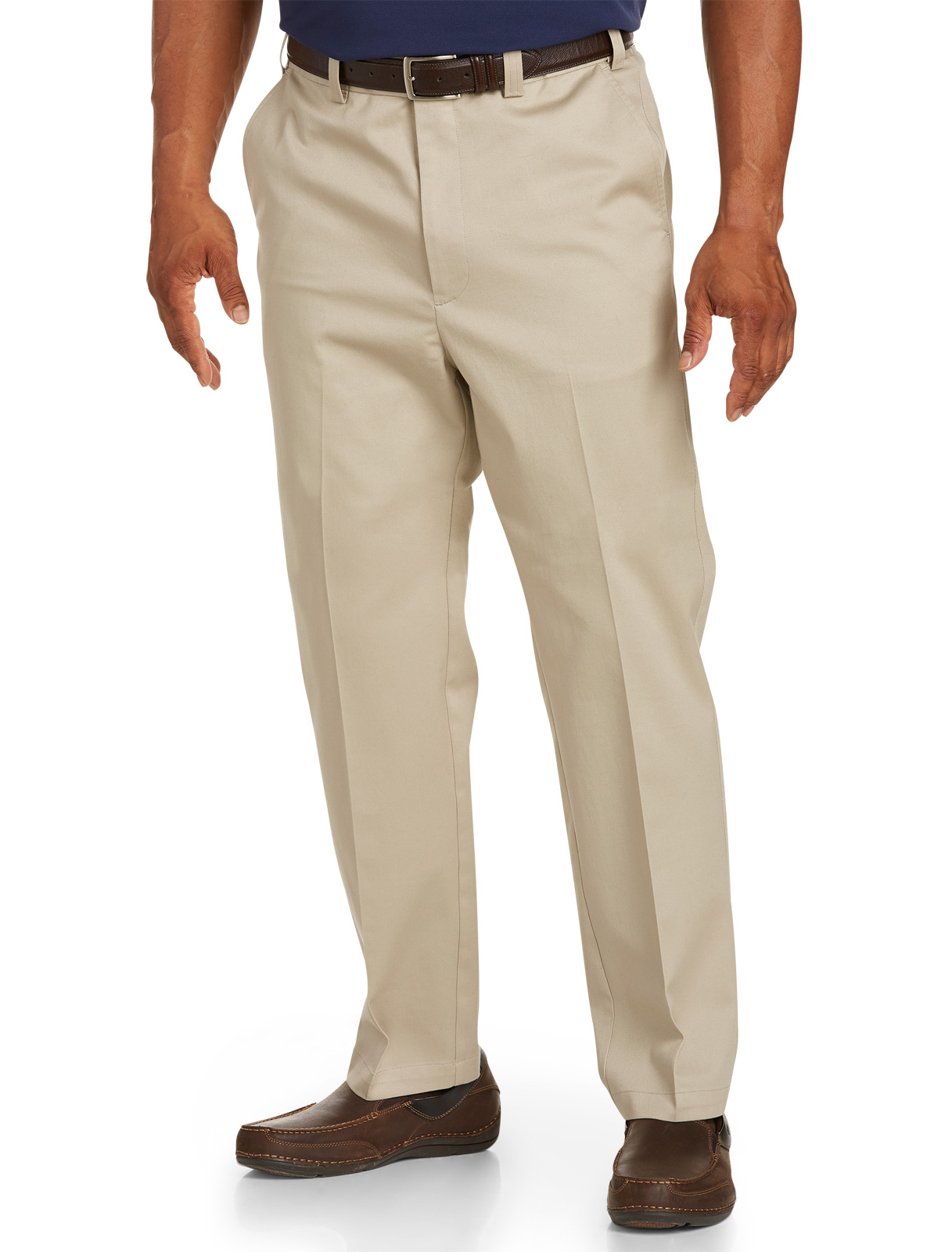 Oak Hill Men's Big and Tall Straight-Fit Premium Pants with Stretch