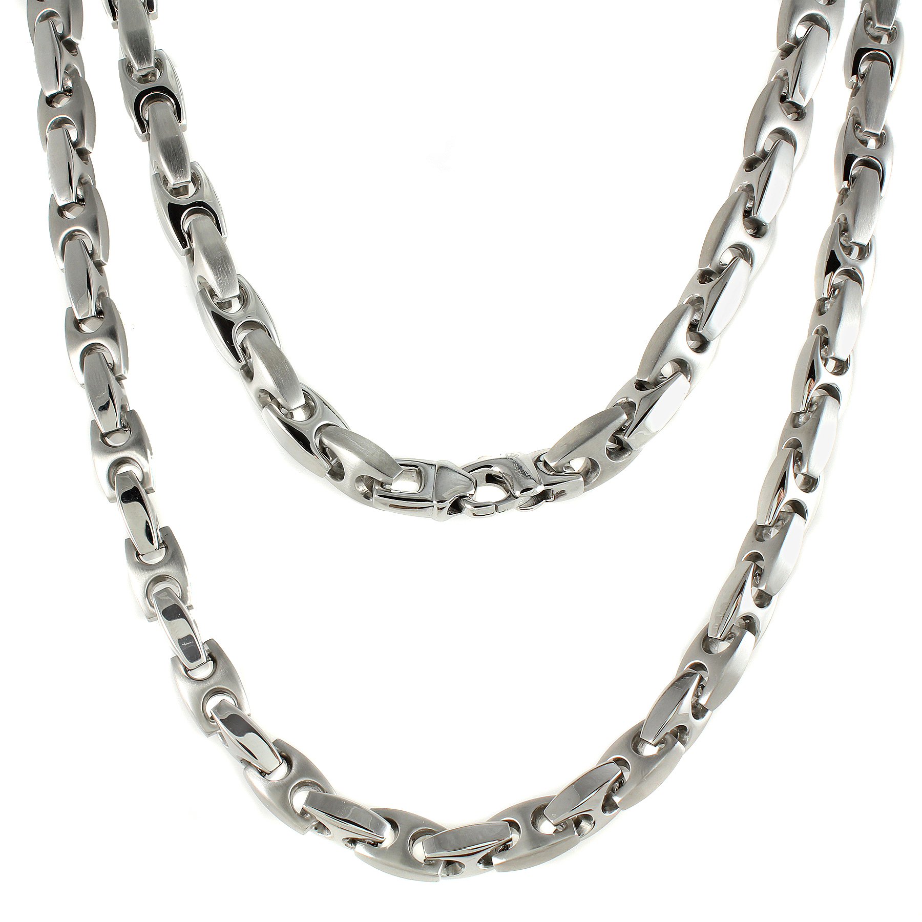 Men's Stainless Steel Mariner Chain Necklace Stainless Steel Necklaces For Men