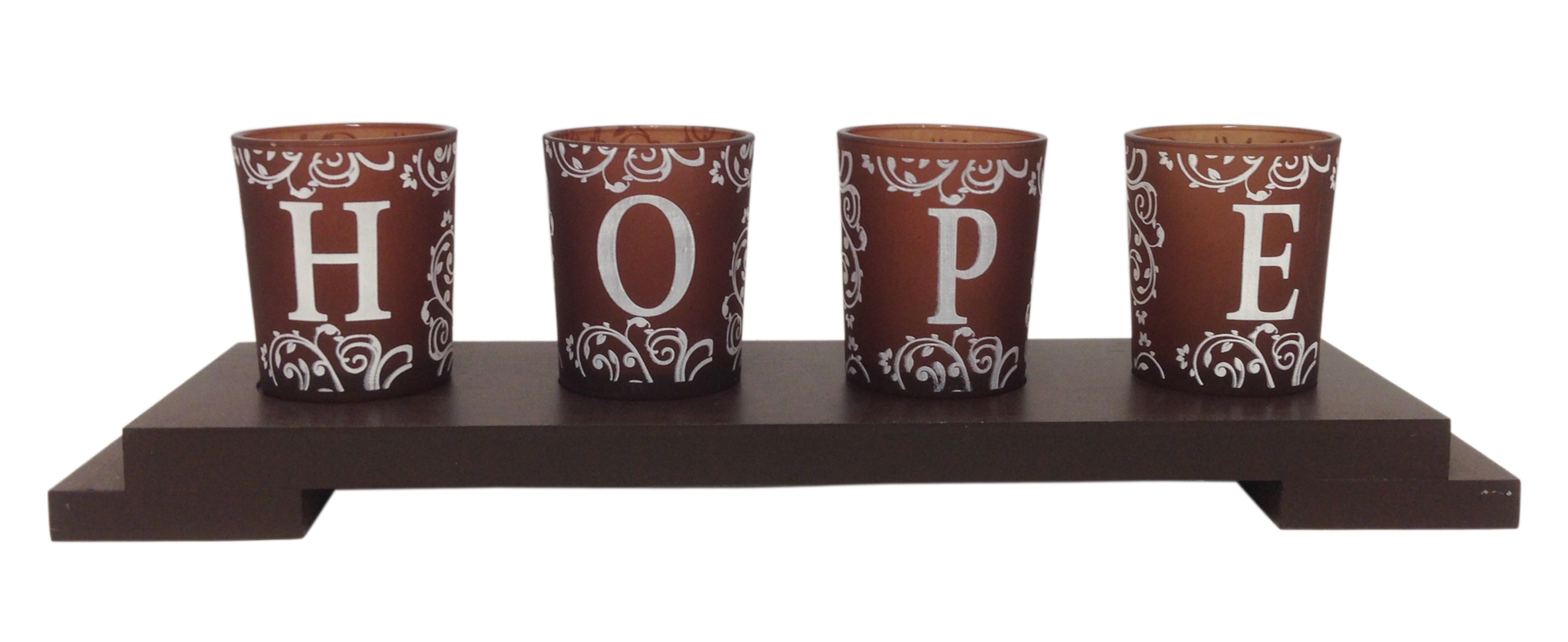 Glass Candle Holder Decor