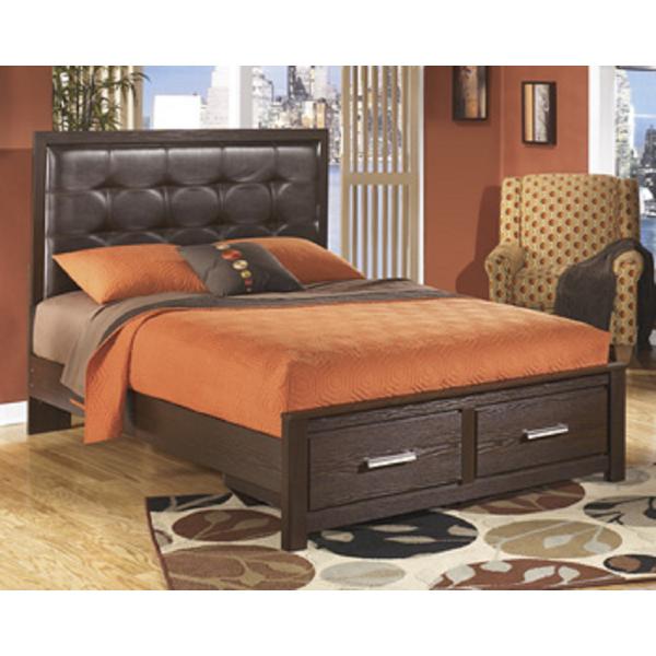 Signature Design By Ashley B165 54s Queen Panel Storage Footboard Sears Home Appliance Showroom