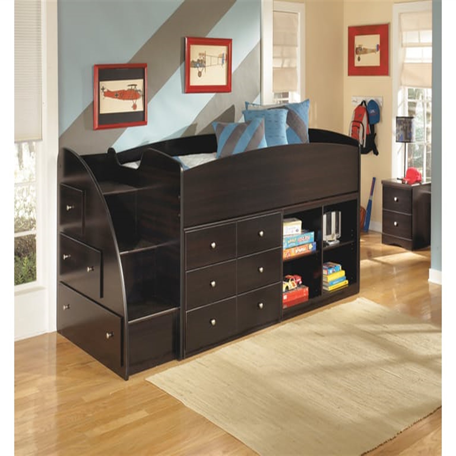 ashley embrace twin loft bed