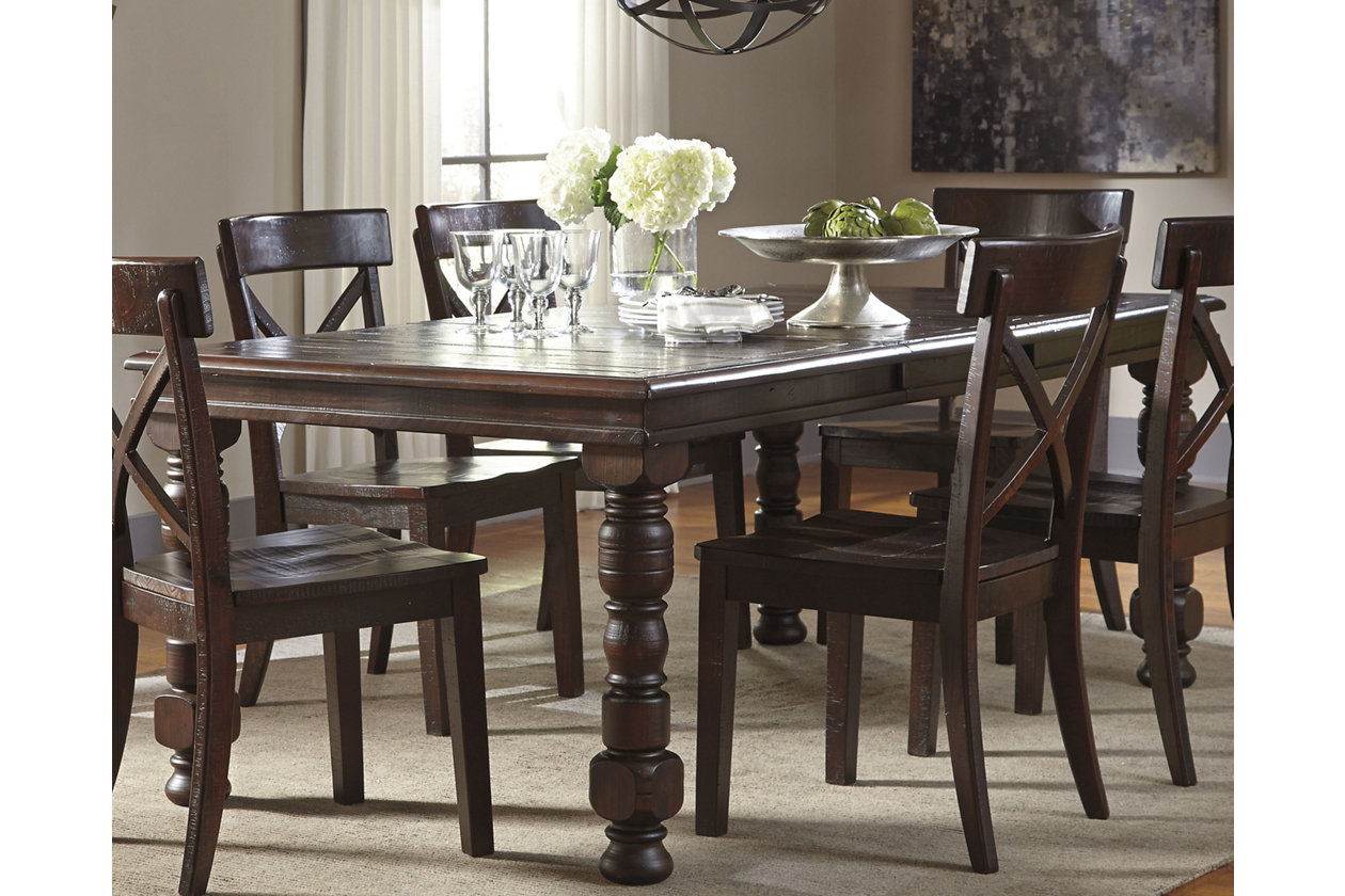 Signature Design by Ashley D657-35 Dining Room Table - Dark Brown NEW