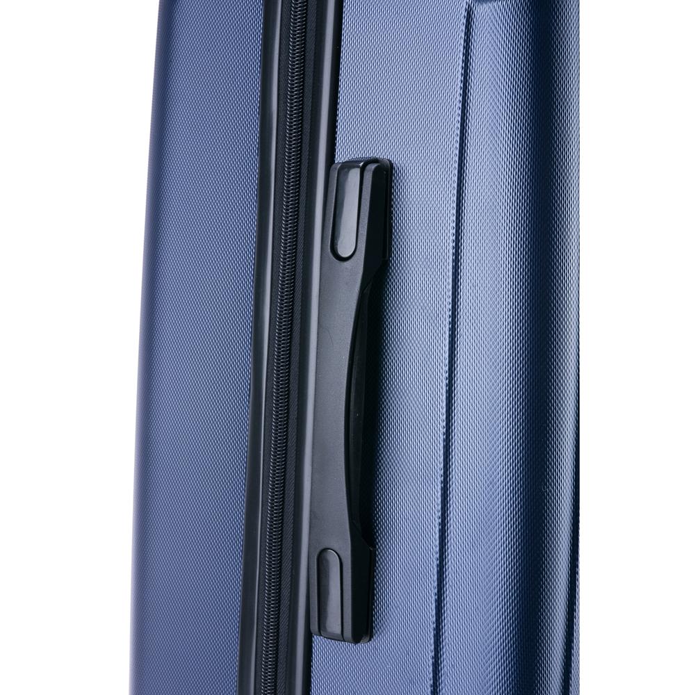 INUSA Pilot lightweight hardside spinner 3 piece Set 20”, 24", 28" Navy