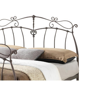 Baxton Studio Selena Full Size Antique Bronze Metal ...