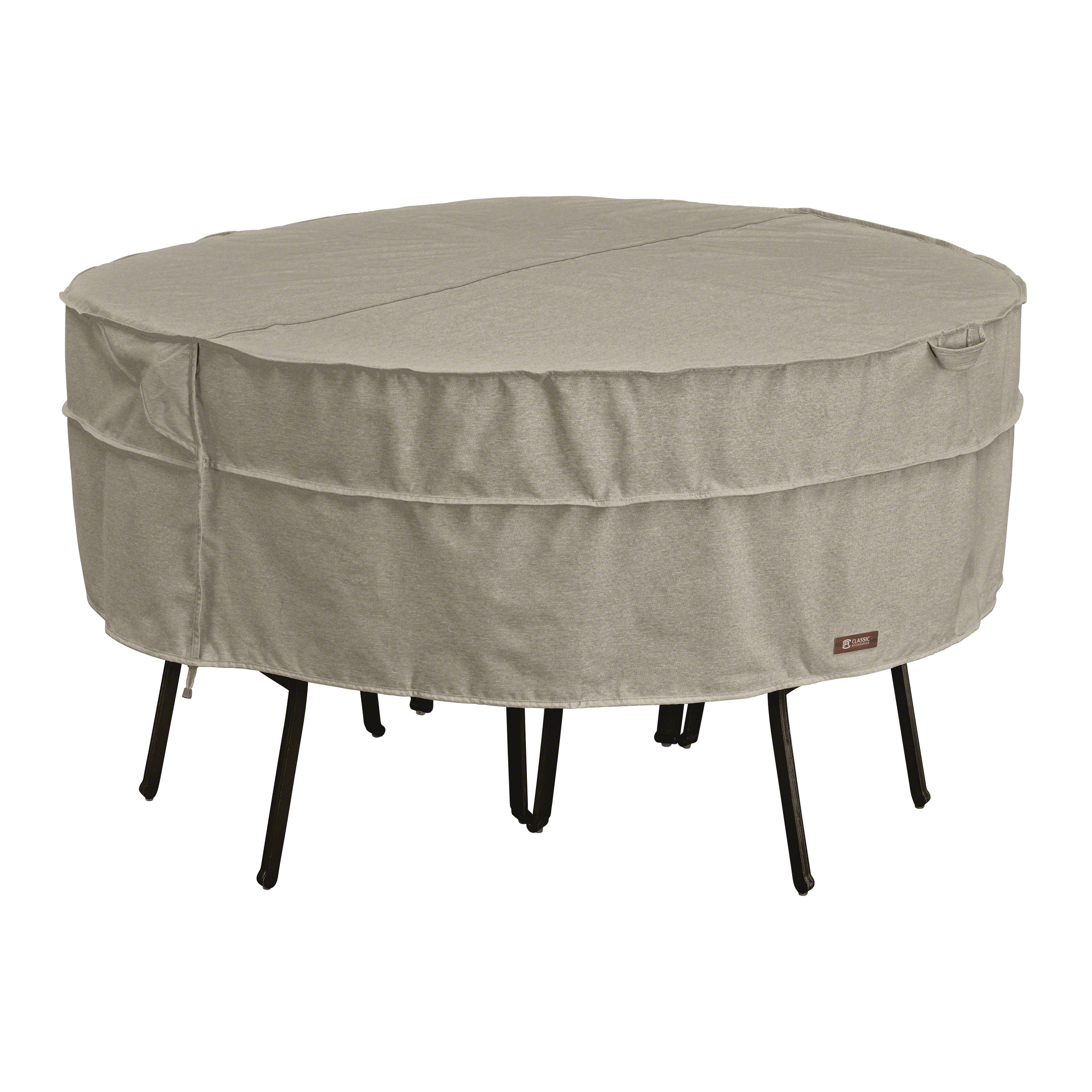Classic Accessories Montlake Large Round Patio Table & Chair Set Cover
