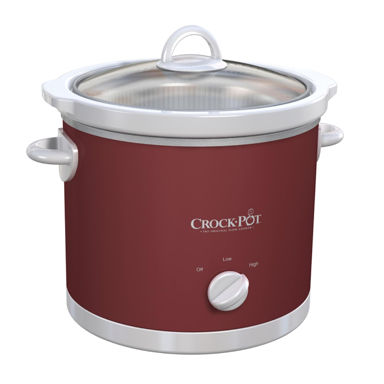 Crock-Pot. 3 Qt. Manual Slow Cooker Red - SCR300-RS