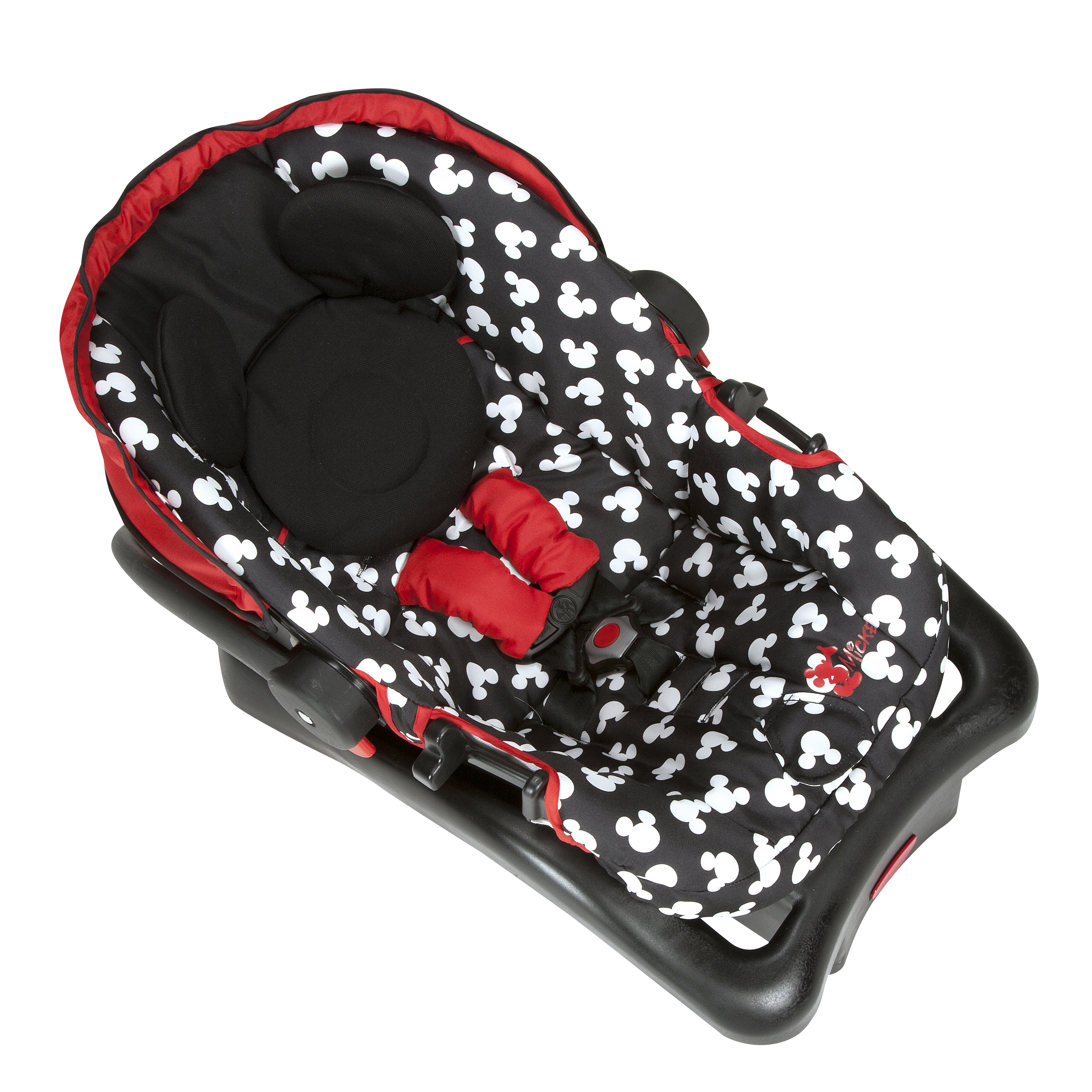 Disney Light 'N Comfy Luxe Infant Car Seat Mickey Silhouet