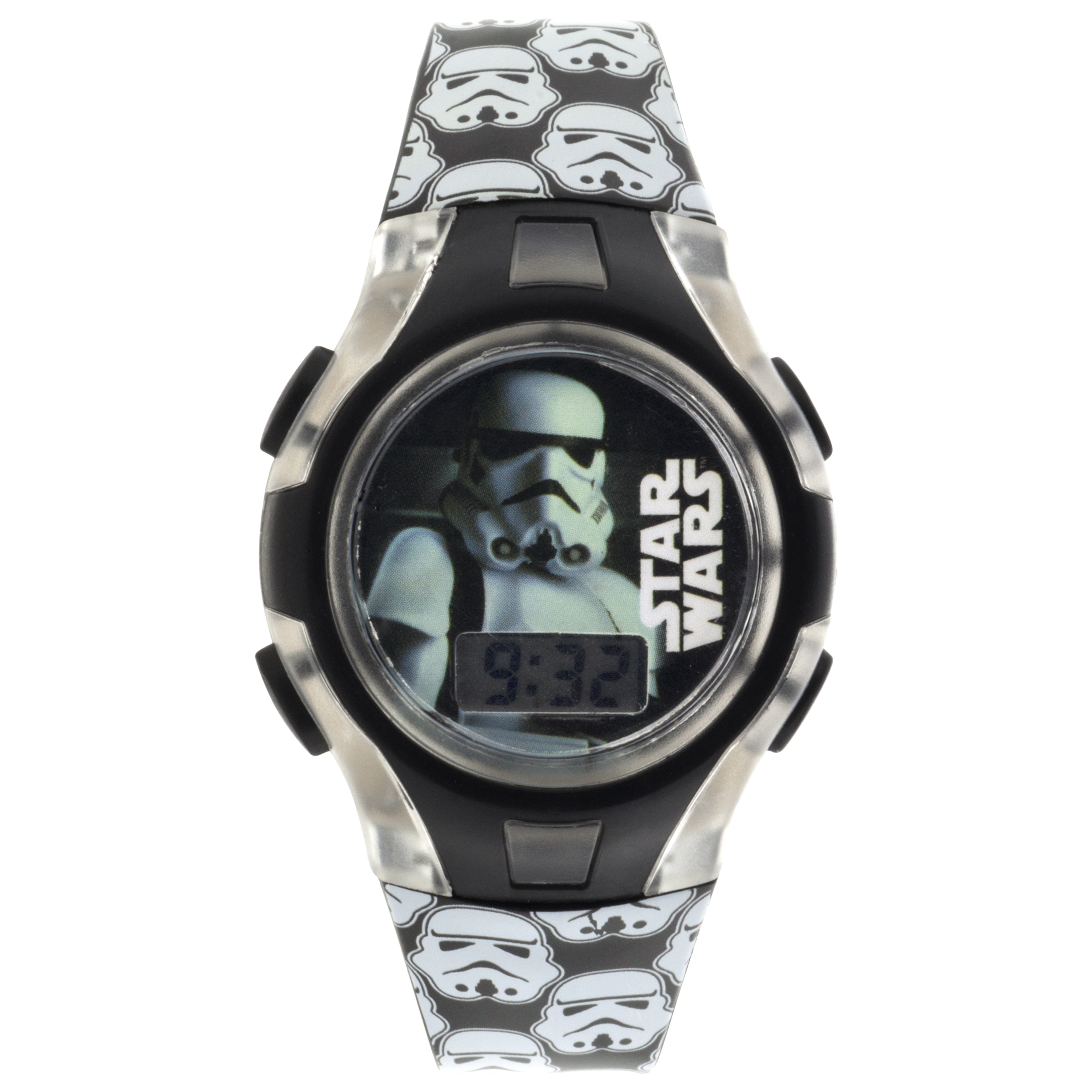 Star Wars Star Wars Classics Storm Trooper Flashing Lights LCD Watch - Jewelry - Watches ...