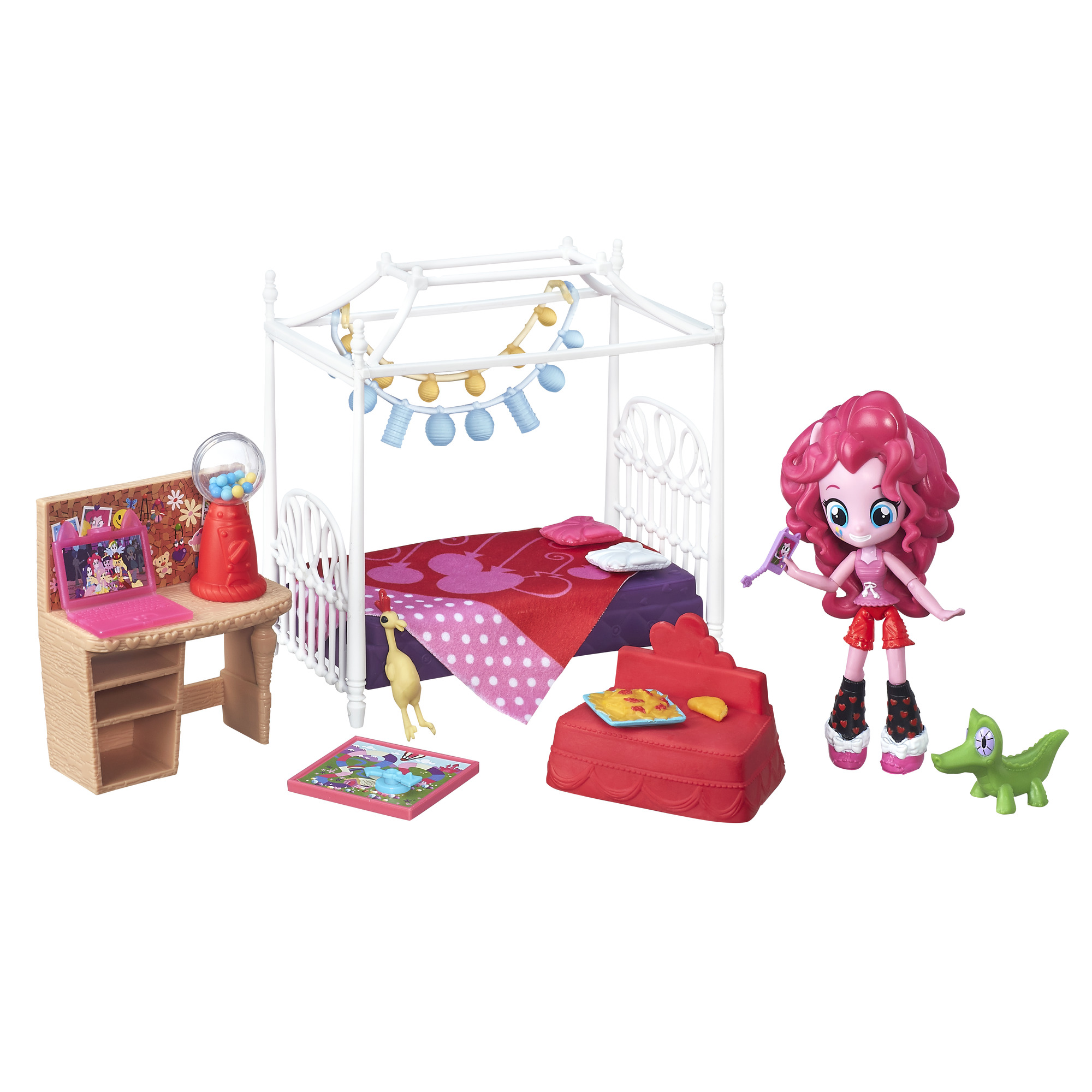 UPC 630509392889 product image for Equestria Girls Minis Pinkie Pie Slumber Party Bedroom Set | upcitemdb.com