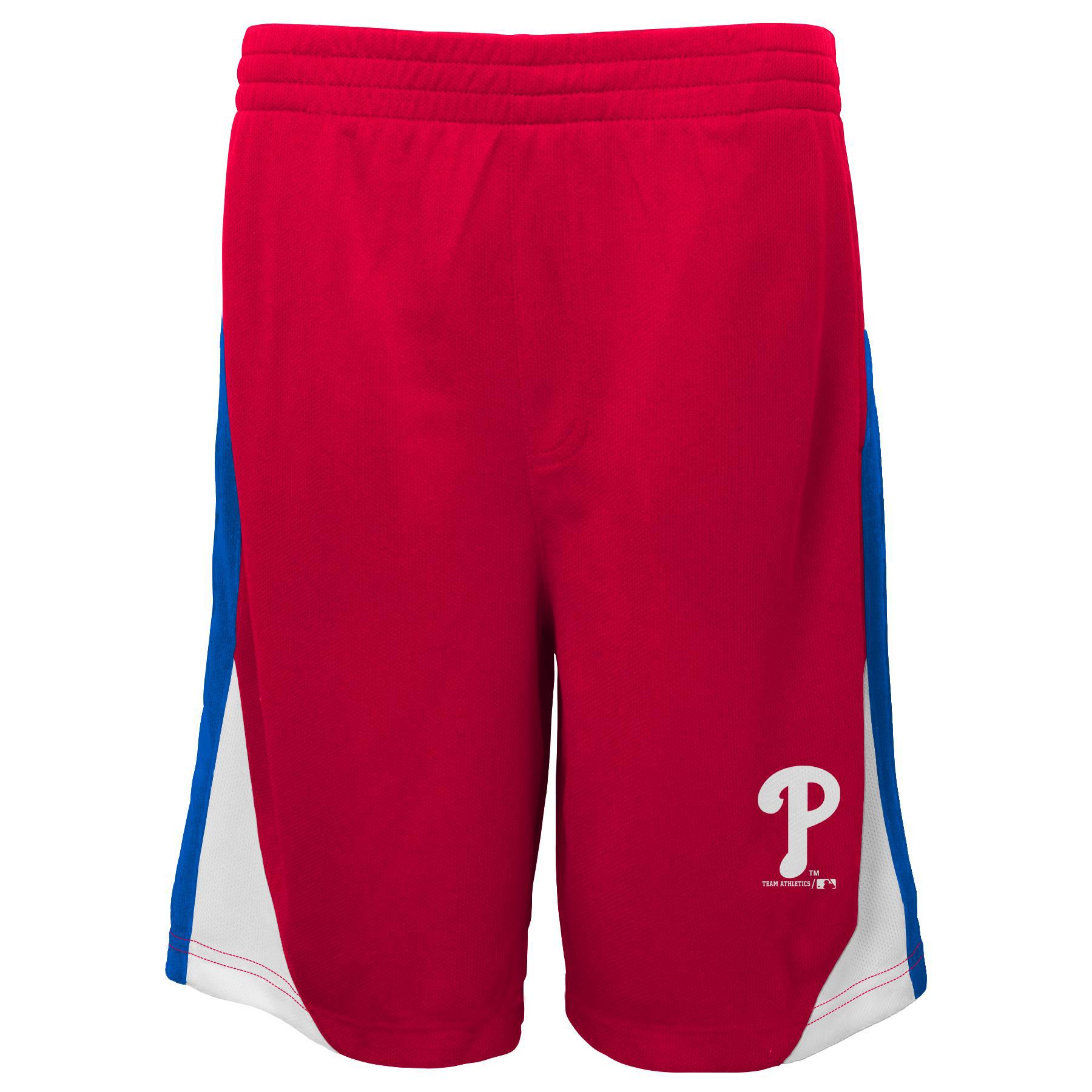 MLB Boy's Athletic Shorts - Philadelphia Phillies
