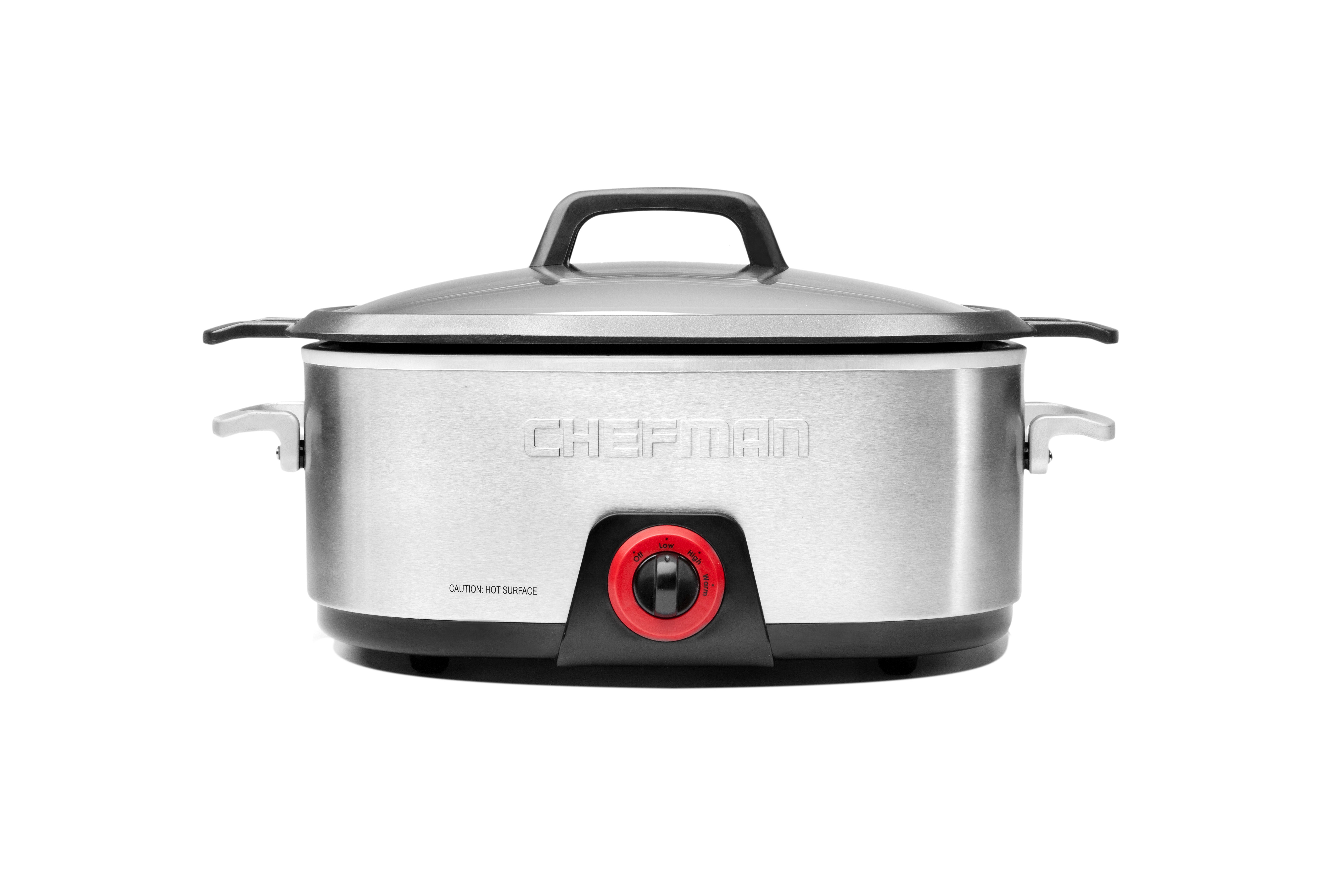 CHEFMAN Slow Cooker with Die-Cast Insert - RJ15-6-DC