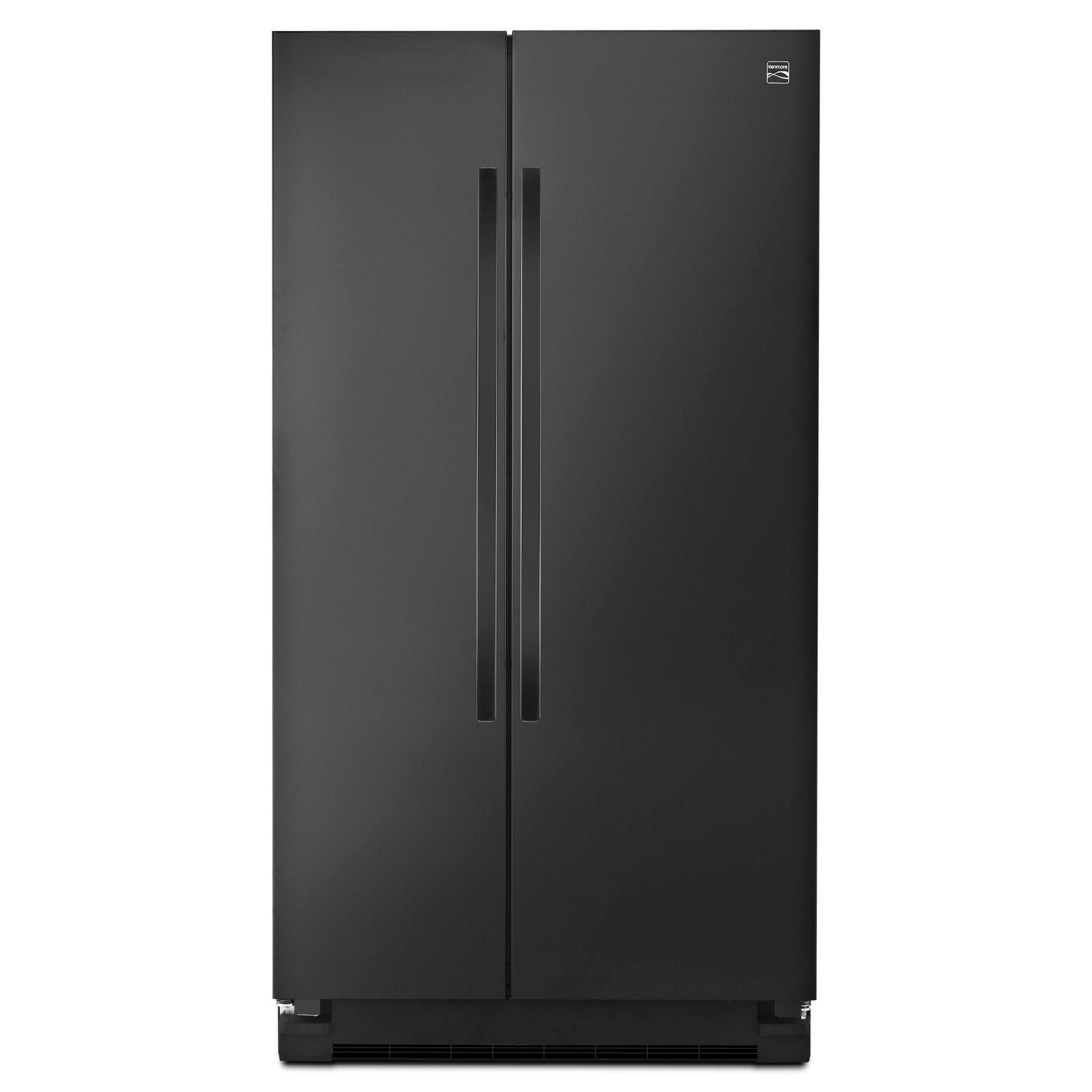UPC 883049265711 product image for 25 cu. ft. Side-by-Side Refrigerator - Black | upcitemdb.com