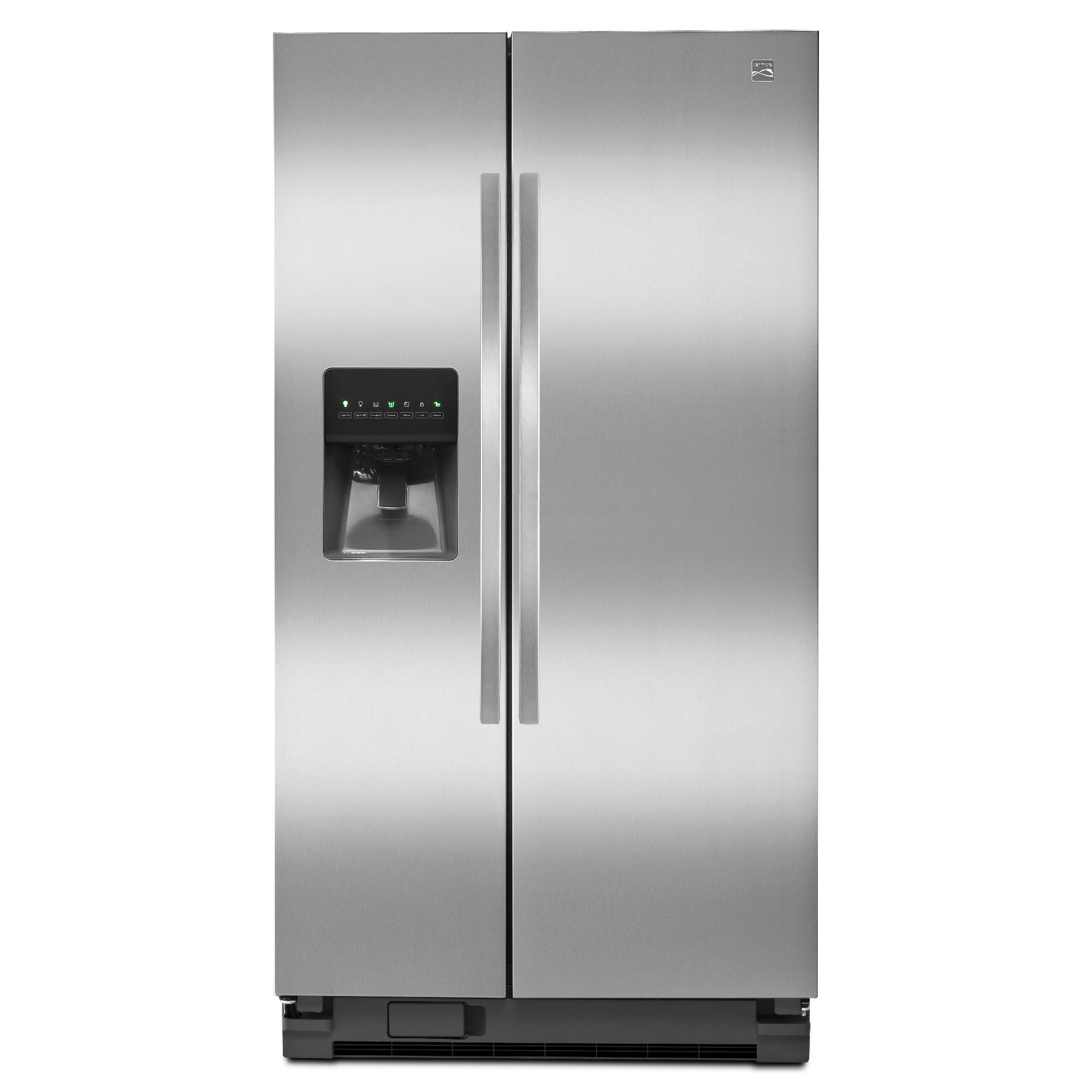Kenmore Stainless Steel Refrigerator Side By Side