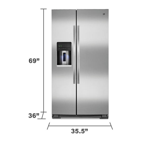Kenmore 51133 26 cu. ft. SidebySide Fridge—Sears