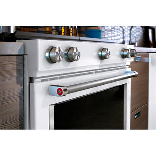 KitchenAid KSGB900EWH 6.5 cu. ft. 5-Burner Gas Convection ...