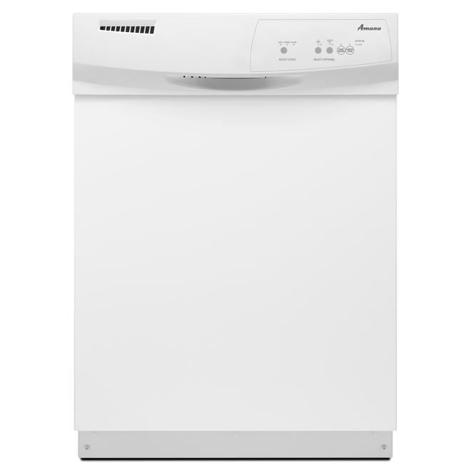 Amana ADB1100AWW 24" BuiltIn Tall Tub Dishwasher White Sears