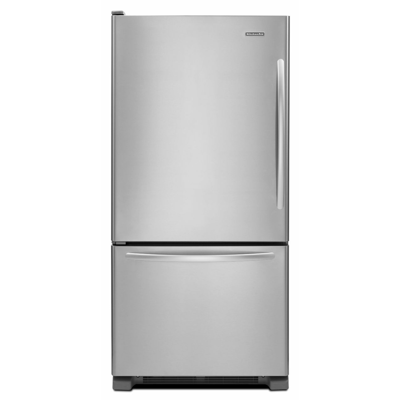 KitchenAid KBLS19KCMS 18.7 cu. ft. Single Door Bottom Freezer